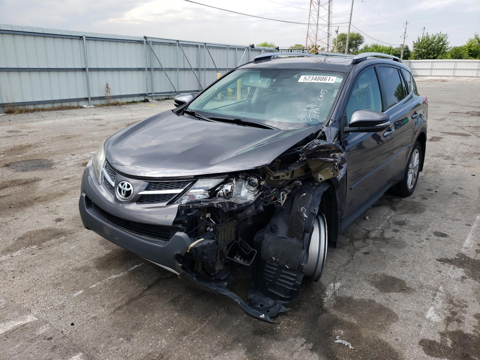 Photo 2 from auction – 2013 TOYOTA RAV4 LIMIT with VIN 2T3DFREV1DW050920