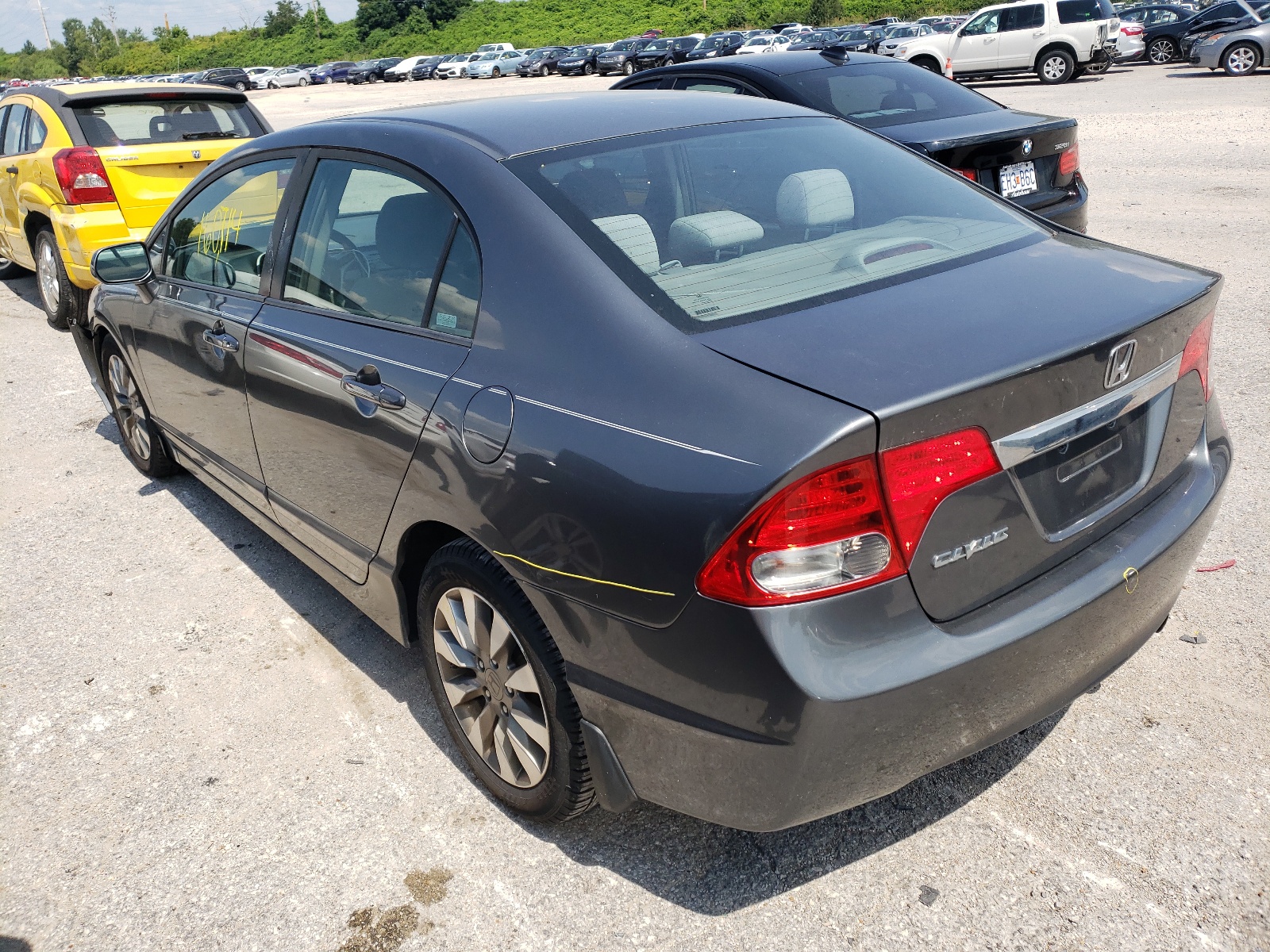 Photo 3 from auction – 2009 HONDA CIVIC EX with VIN 1HGFA16829L004221