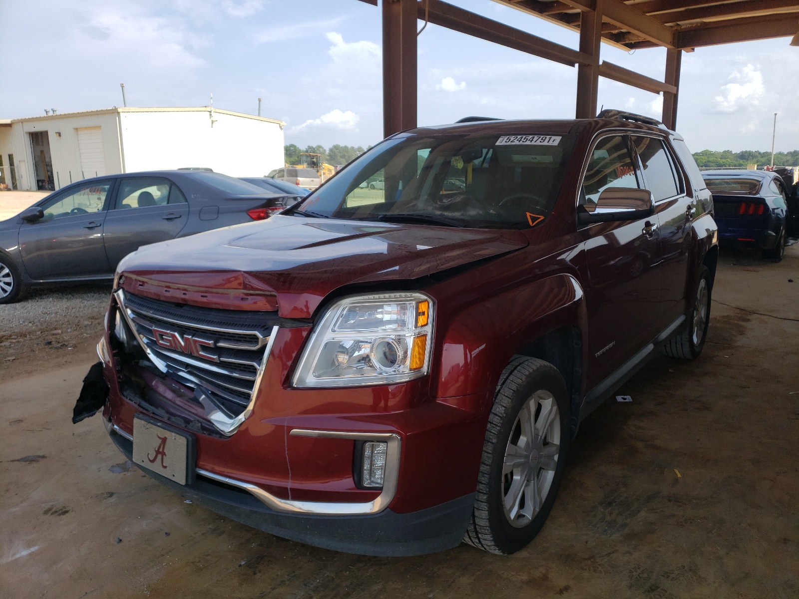 Photo 2 from auction – 2017 GMC TERRAIN SL with VIN 2GKALPEK1H6140242