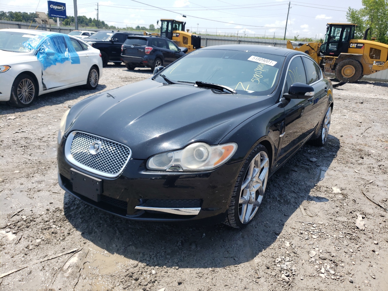 Photo 2 from auction – 2009 JAGUAR XF LUXURY with VIN SAJWA05B89HR03496