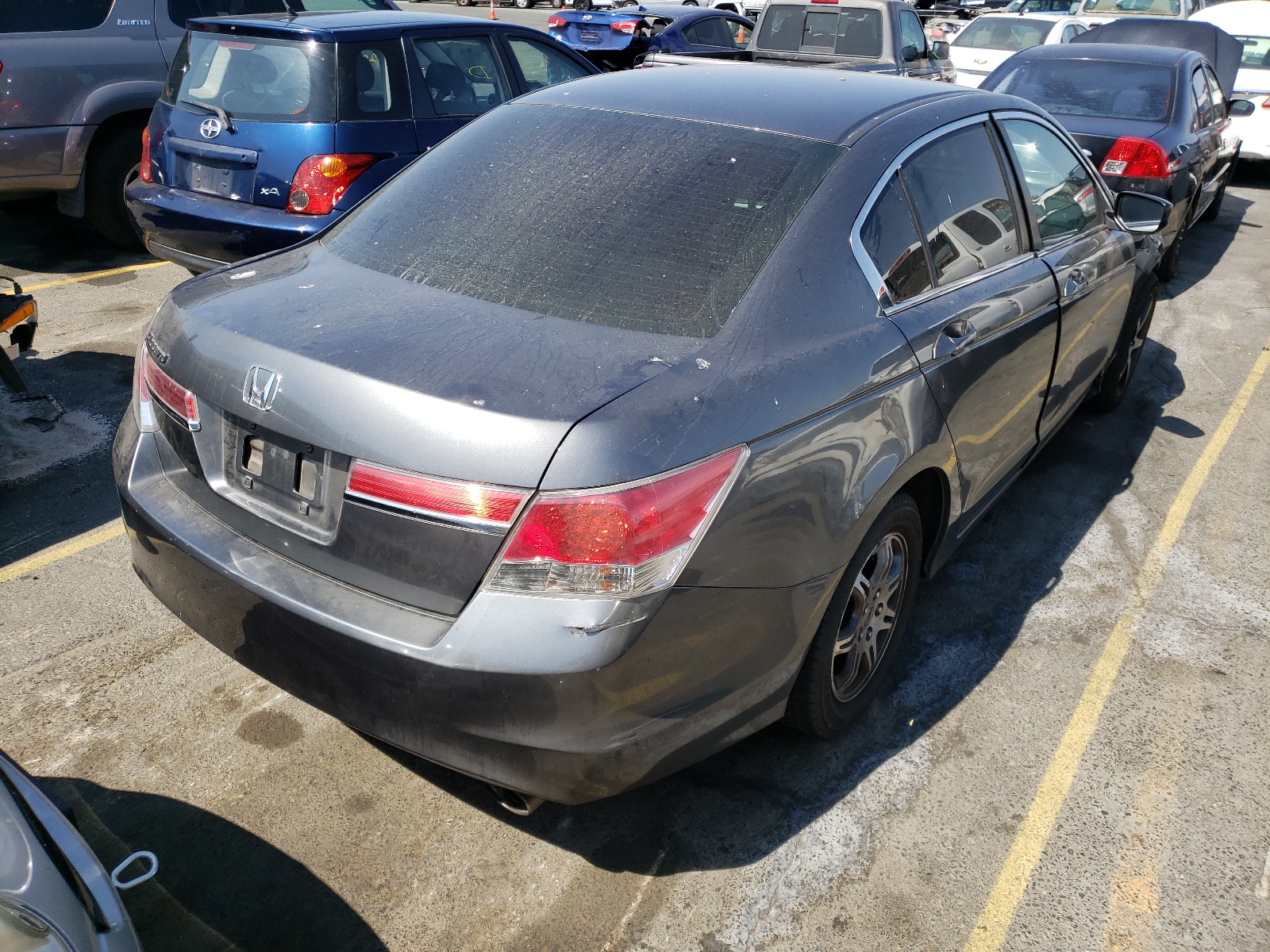 Photo 4 from auction – 2011 HONDA ACCORD LX with VIN 1HGCP2F34BA008624