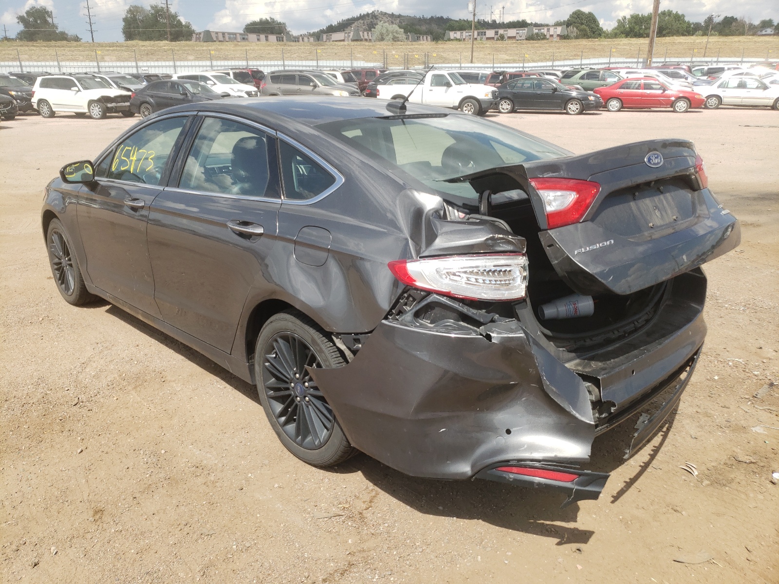 Photo 3 from auction – 2016 FORD FUSION SE with VIN 3FA6P0T9XGR355516