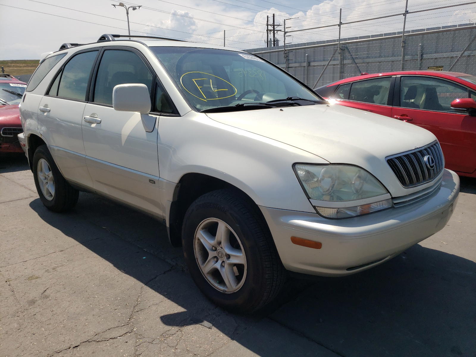 LEXUS RX 300 2002 with VIN JTJHF10U920240836 - Photo from auction