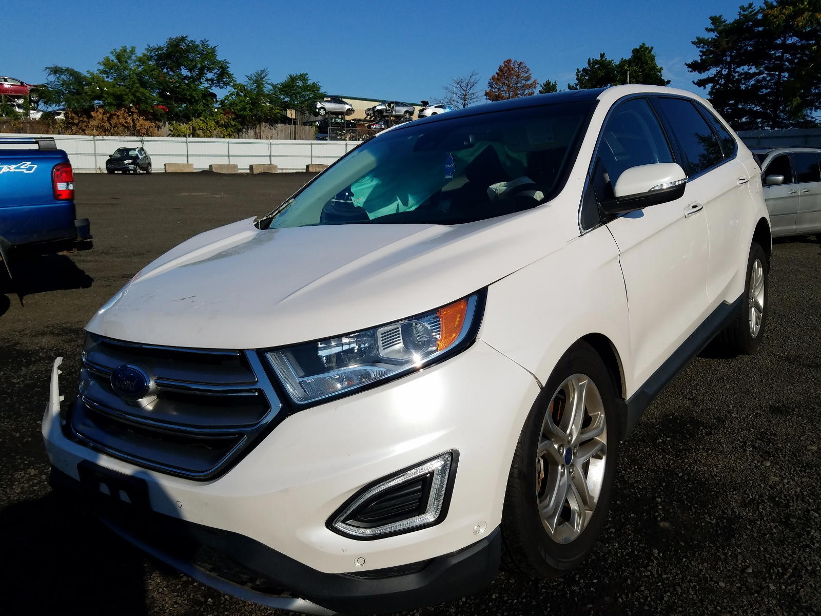 Photo 2 from auction – 2015 FORD EDGE TITAN with VIN 2FMPK4K87FBC05028