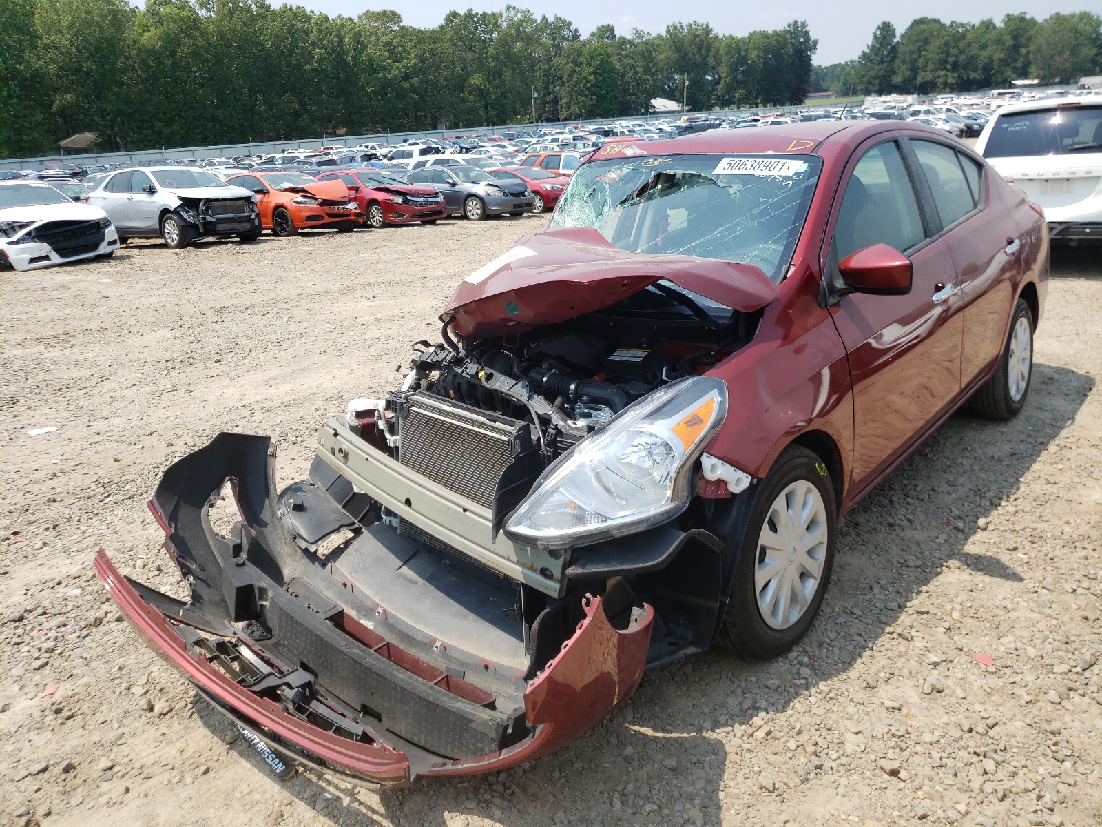 Photo 2 from auction – 2018 NISSAN VERSA S with VIN 3N1CN7AP6JL878414