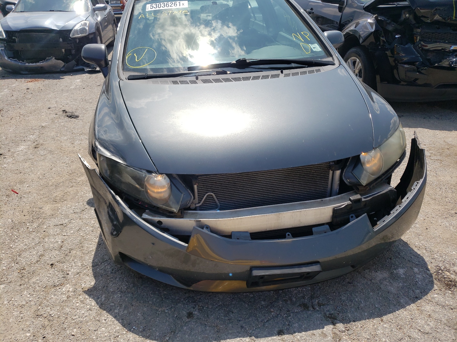 Photo 9 from auction – 2009 HONDA CIVIC EX with VIN 1HGFA16829L004221