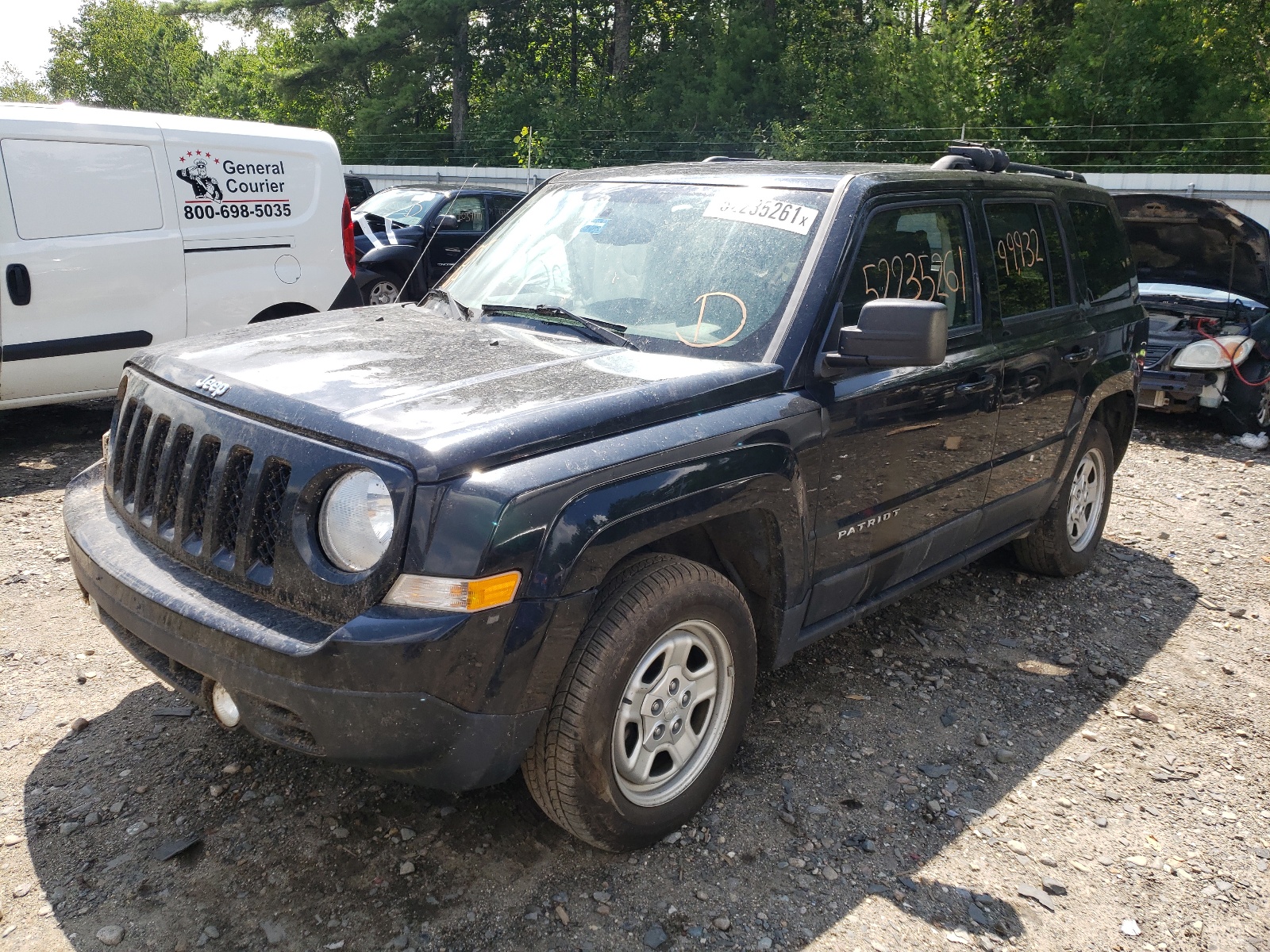 Photo 2 from auction – 2016 JEEP PATRIOT SP with VIN 1C4NJRBB5GD509977