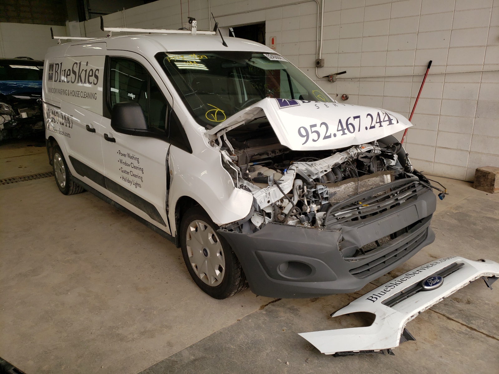FORD TRANSIT CO 2015 with VIN NM0LS7E74F1223986 - Photo from auction