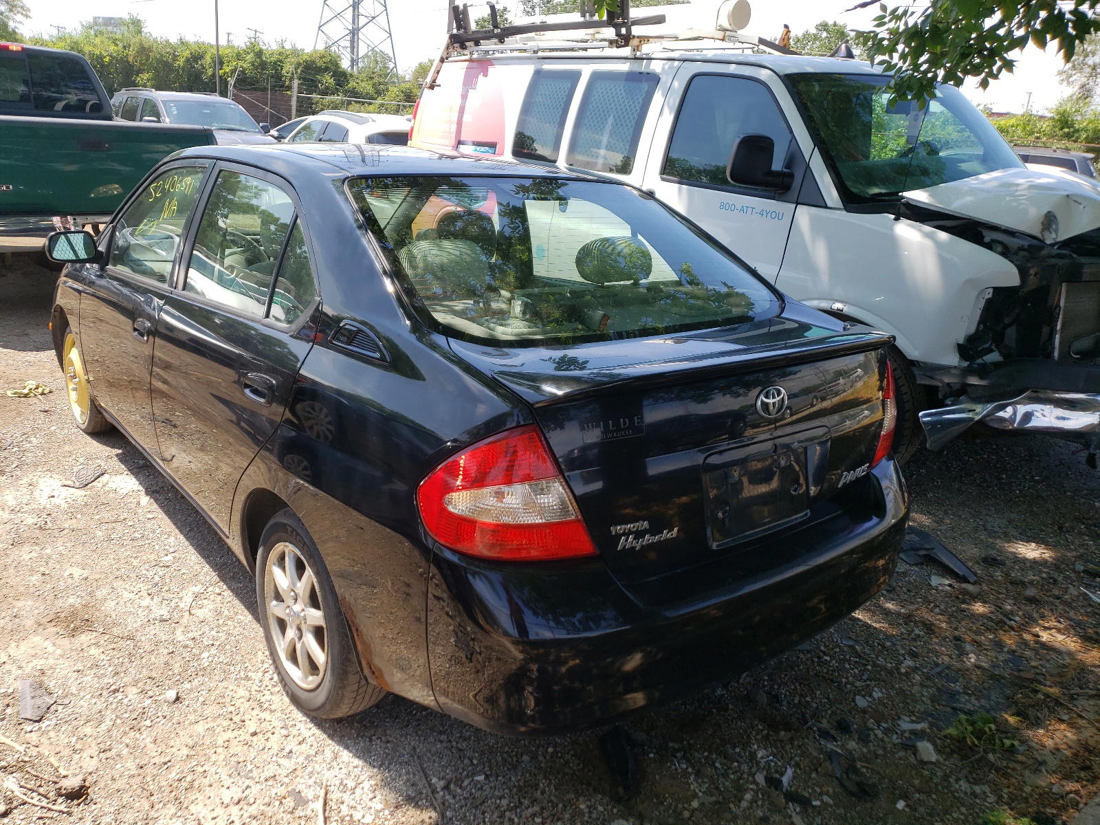 Photo 3 from auction – 2003 TOYOTA PRIUS with VIN JT2BK18U630072611