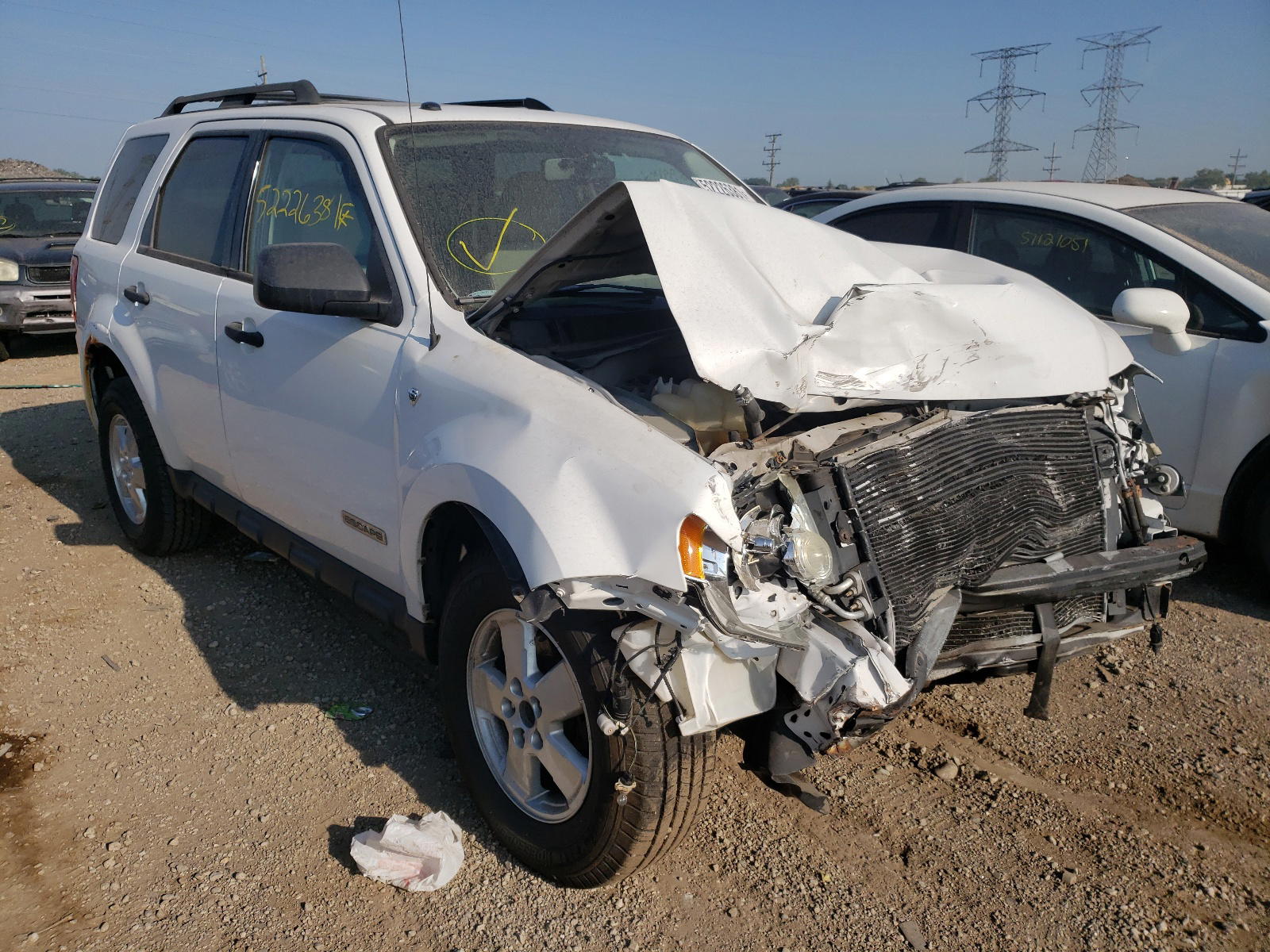 FORD ESCAPE XLT 2008 with VIN 1FMCU03128KC23898 - Photo from auction