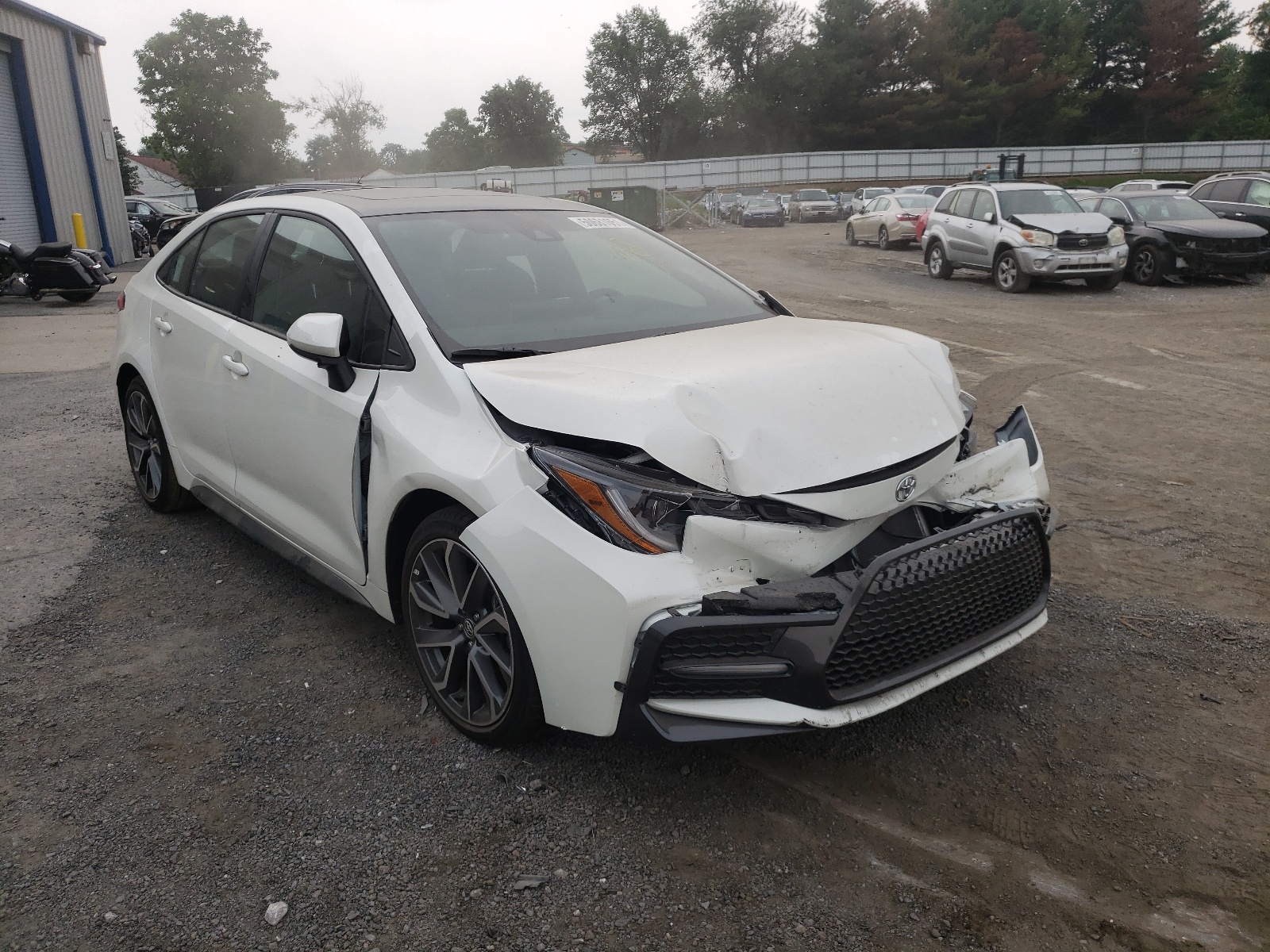 Photo 1 from auction – 2021 TOYOTA COROLLA SE with VIN 5YFP4MCEXMP077276