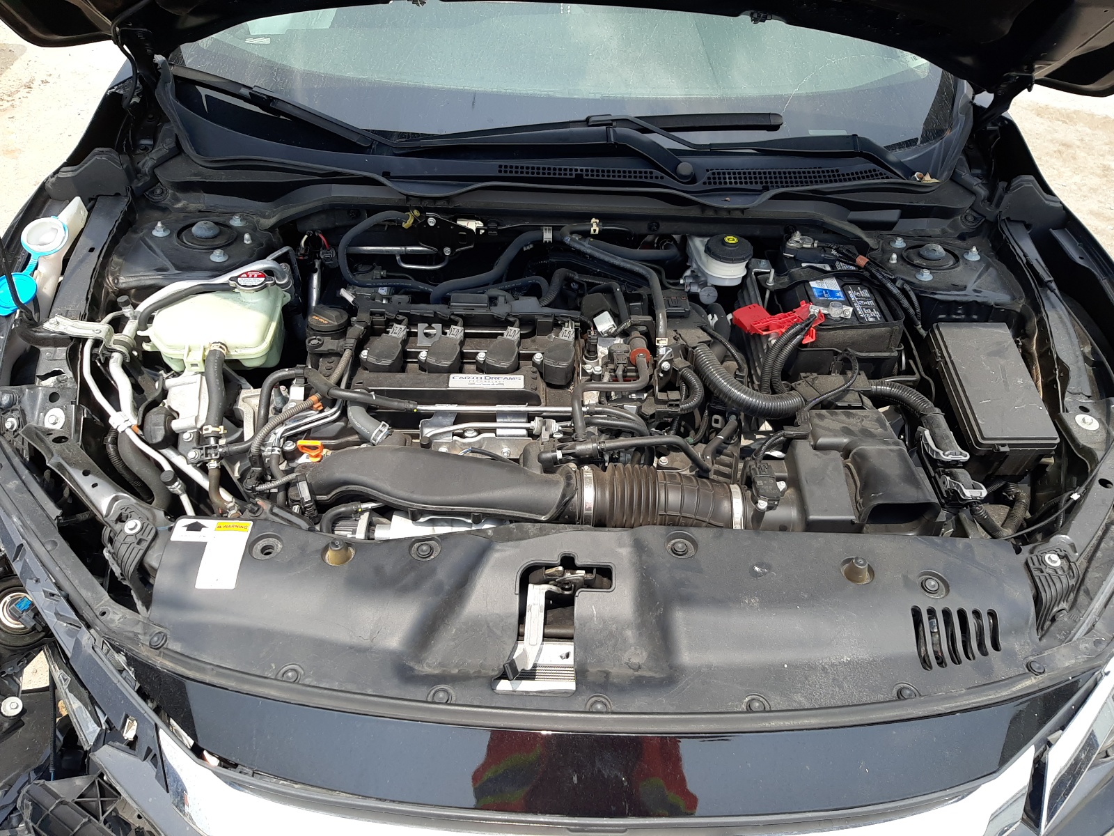 Photo 7 from auction – 2017 HONDA CIVIC EX with VIN 19XFC1F3XHE027315