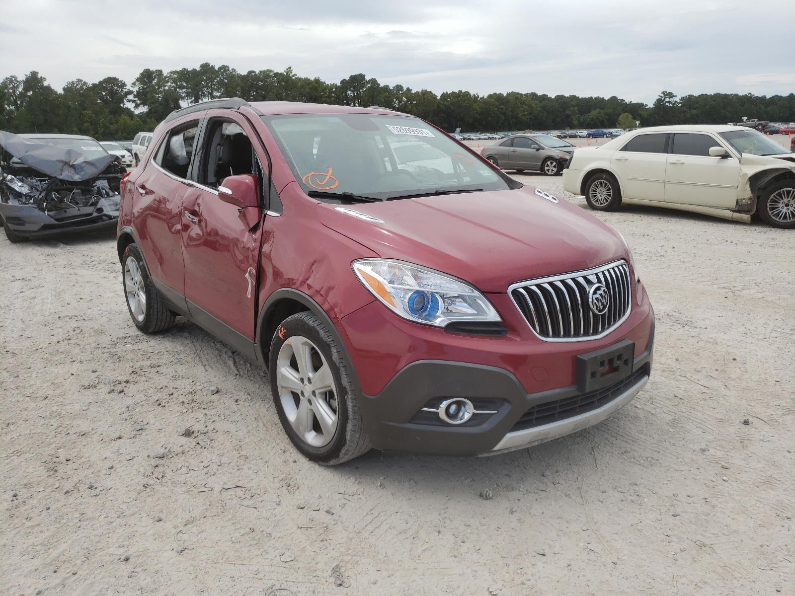 BUICK ENCORE CON 2016 with VIN KL4CJBSB1GB739665 - Photo from auction