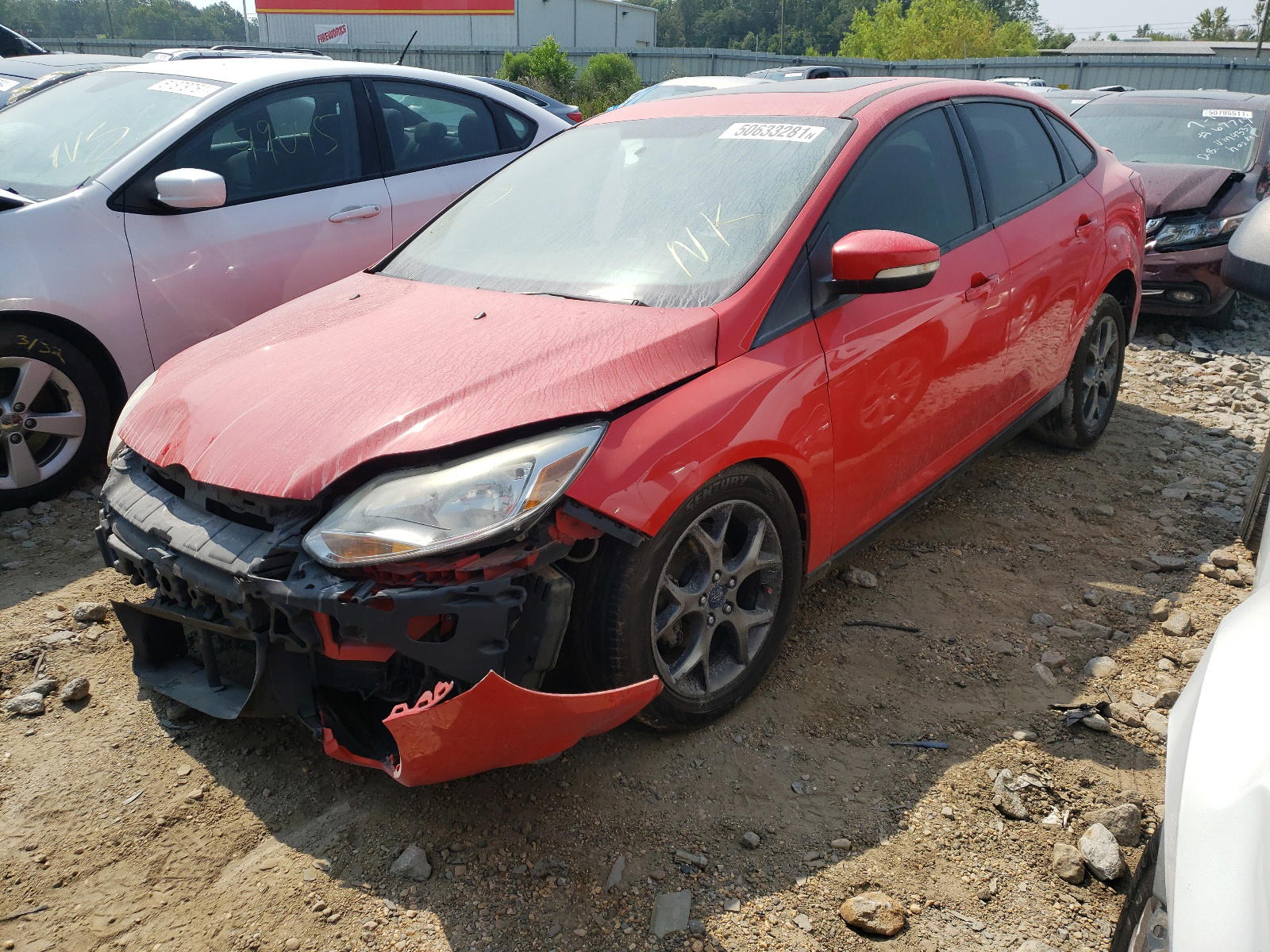 Photo 2 from auction – 2013 FORD FOCUS SE with VIN 1FADP3F27DL117737