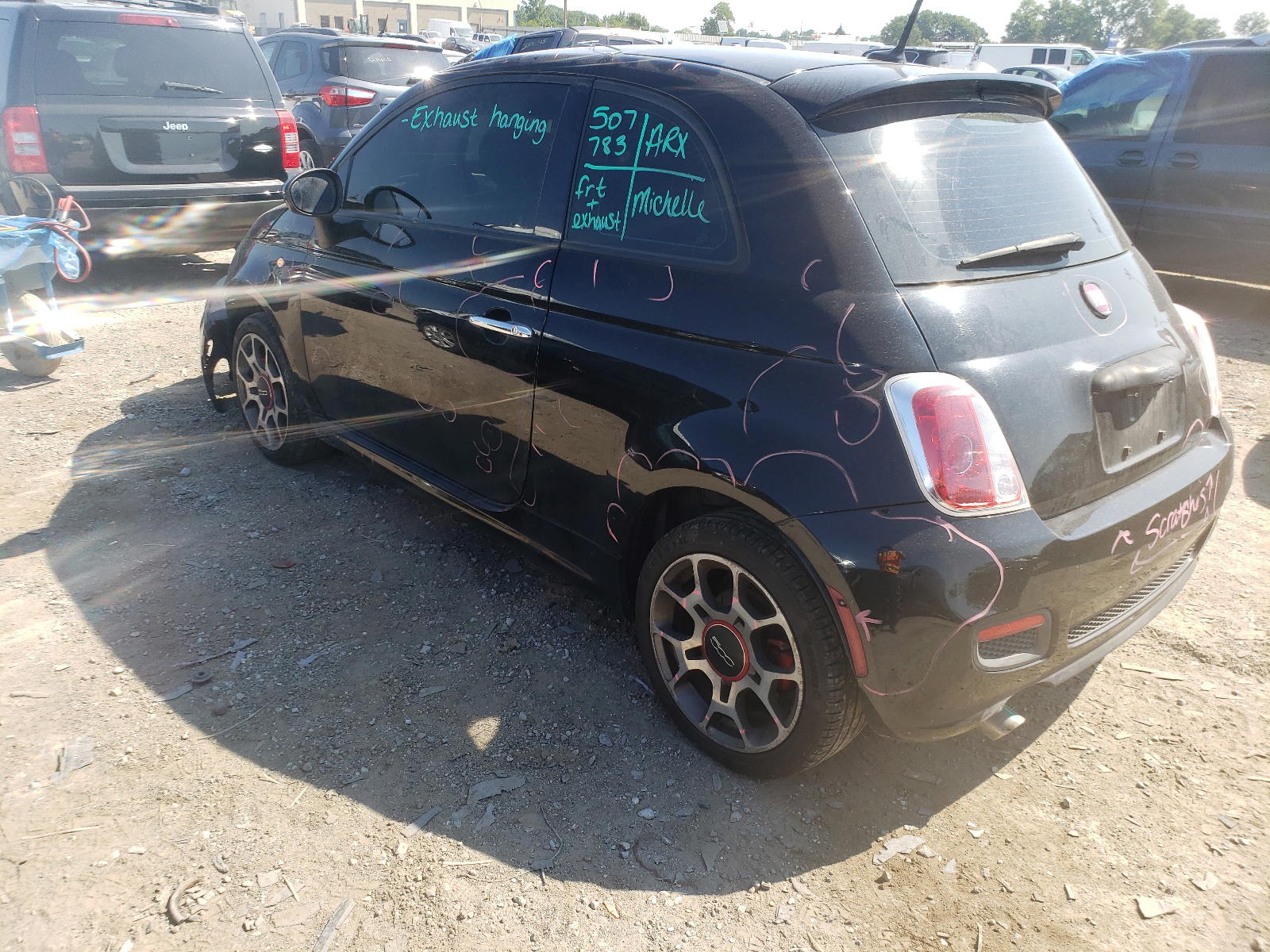 Photo 3 from auction – 2015 FIAT 500 SPORT with VIN 3C3CFFBR9FT667188