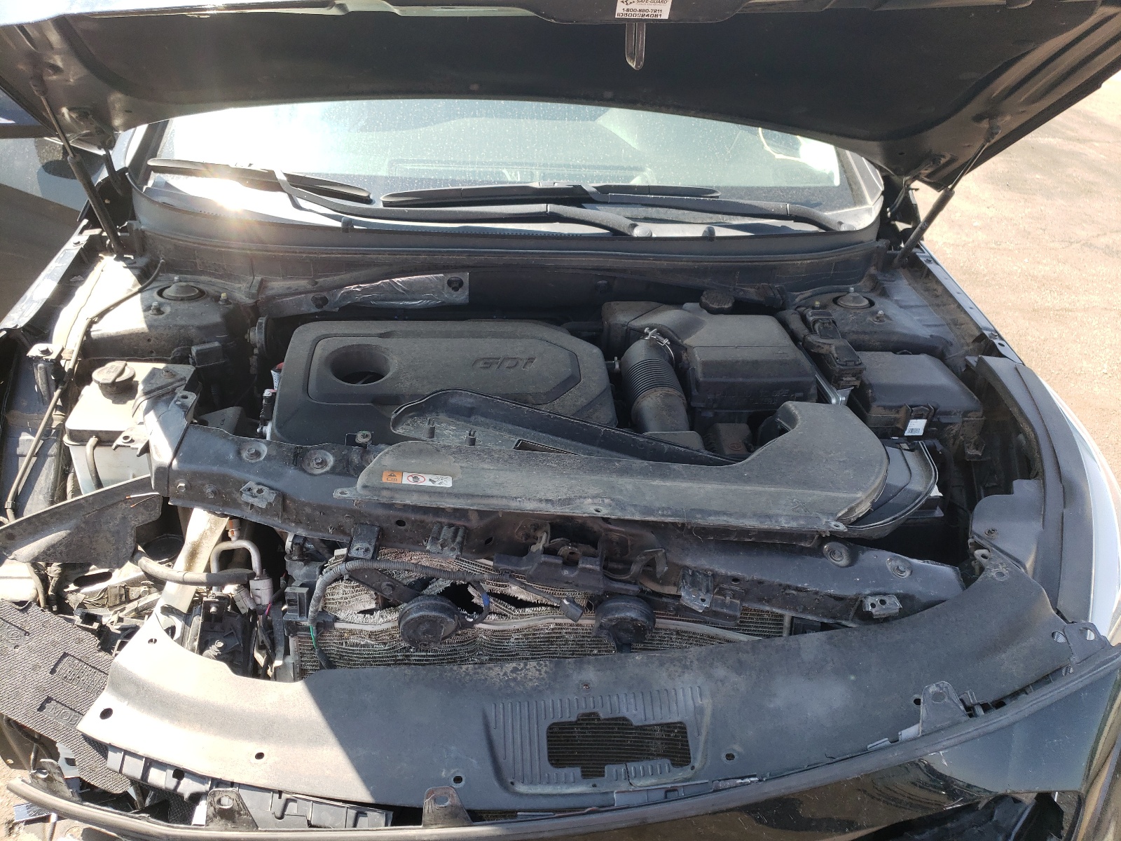 Photo 7 from auction – 2017 HYUNDAI SONATA SPO with VIN 5NPE34AF4HH569309