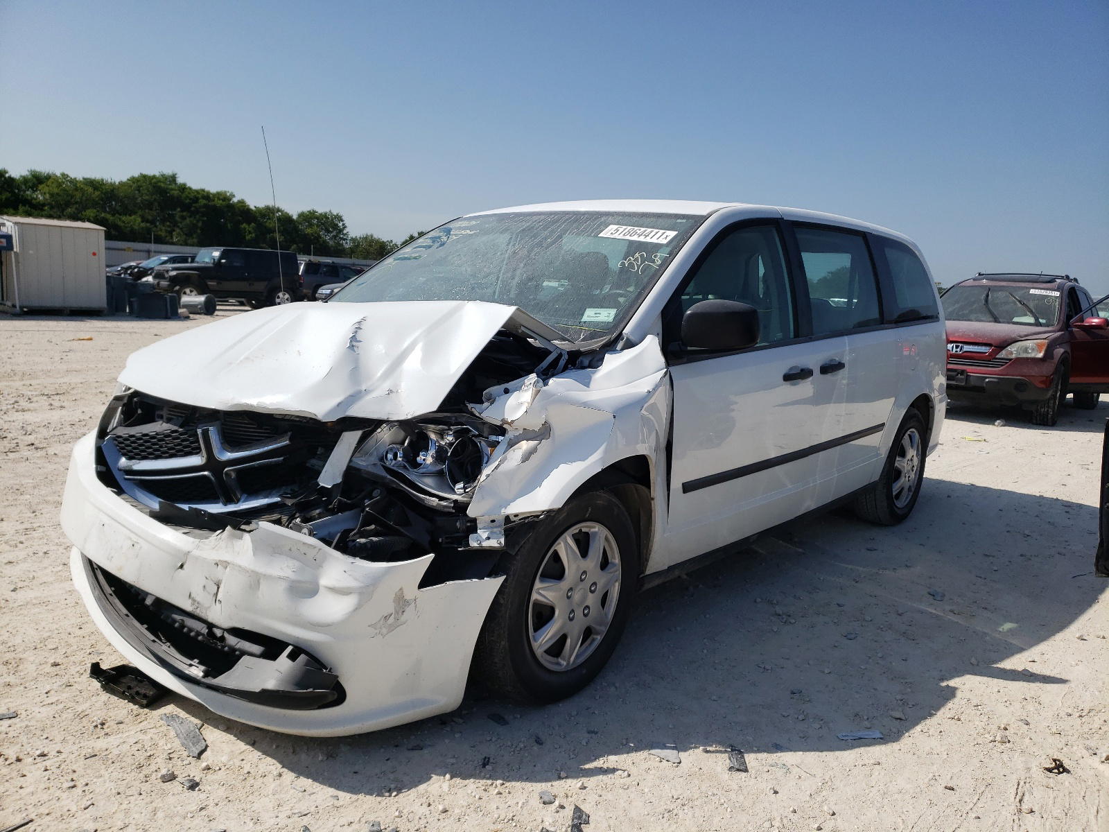 Photo 2 from auction – 2016 DODGE GRAND CARA with VIN 2C4RDGBG7GR335769