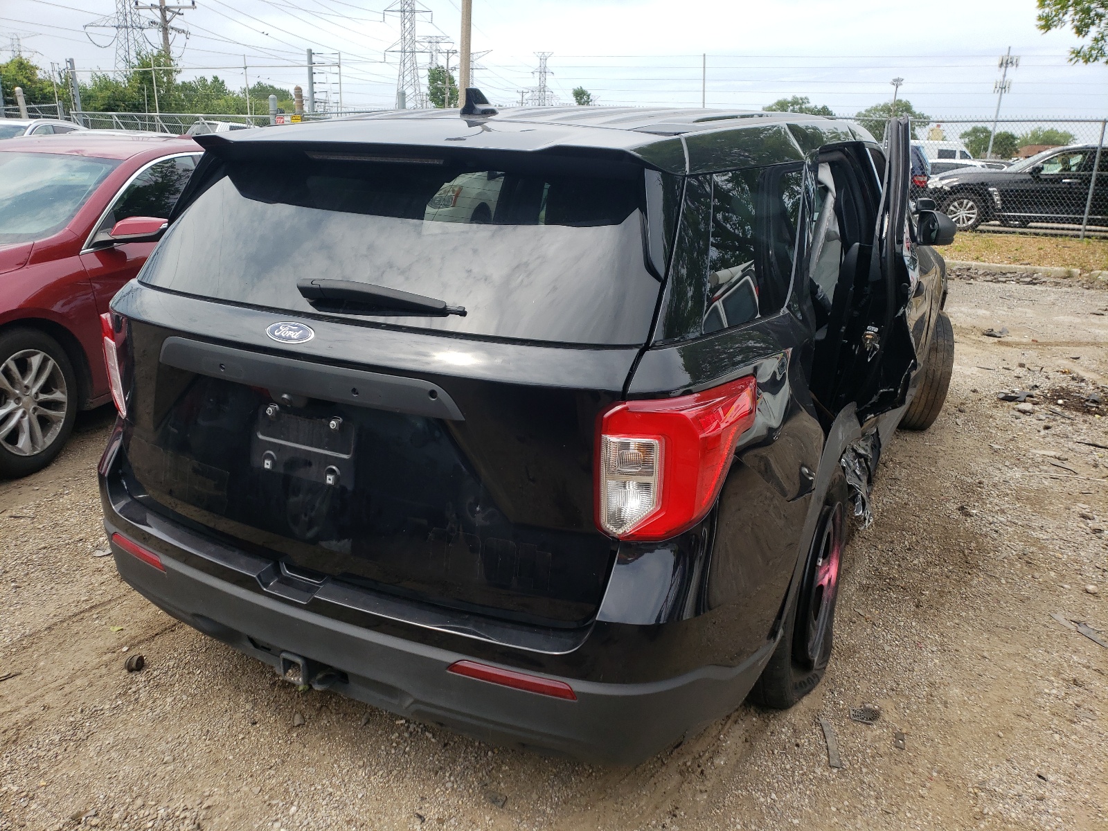 Photo 4 from auction – 2020 FORD EXPLORER P with VIN 1FM5K8AB9LGB67320