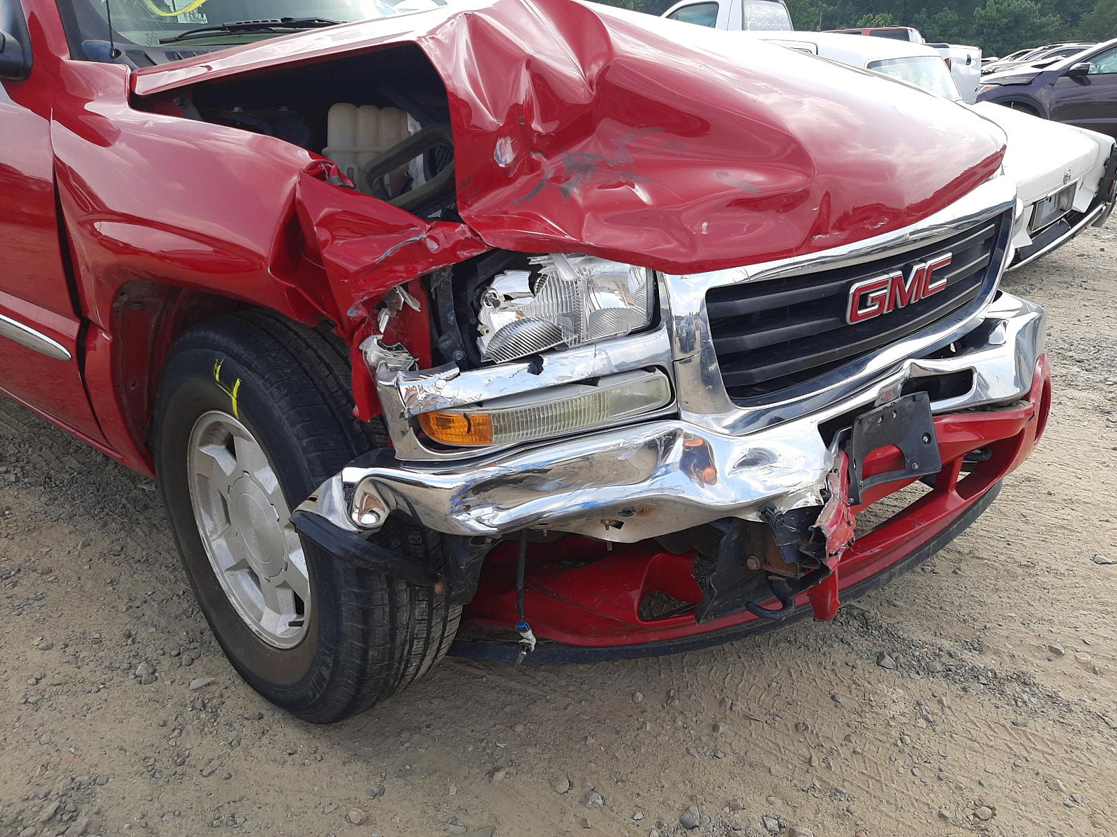 Photo 9 from auction – 2006 GMC SIERRA with VIN 2GTEC13T661240191