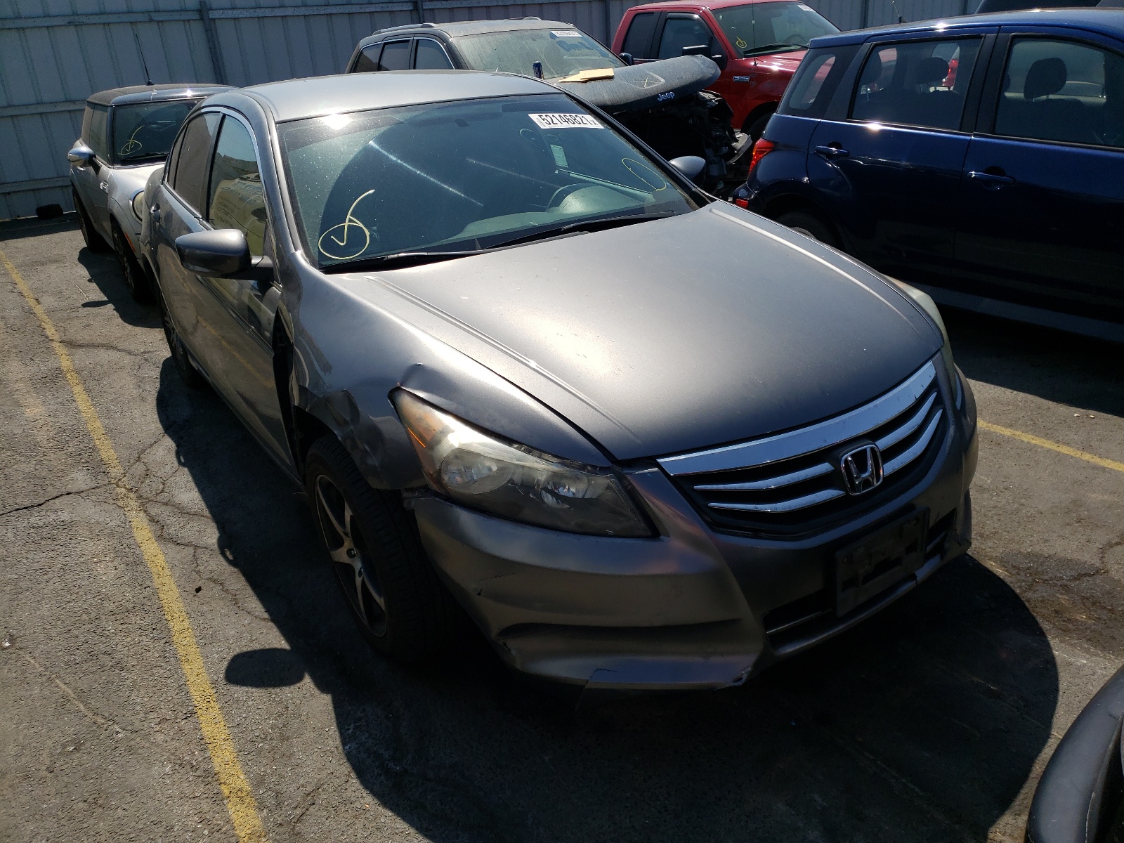 HONDA ACCORD LX 2011 with VIN 1HGCP2F34BA008624 - Photo from auction