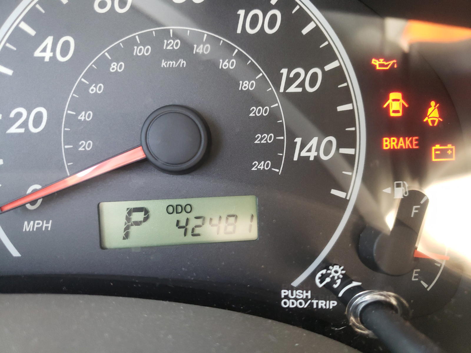 Photo 8 from auction – 2010 TOYOTA COROLLA BA with VIN JTDBU4EEXA9117624