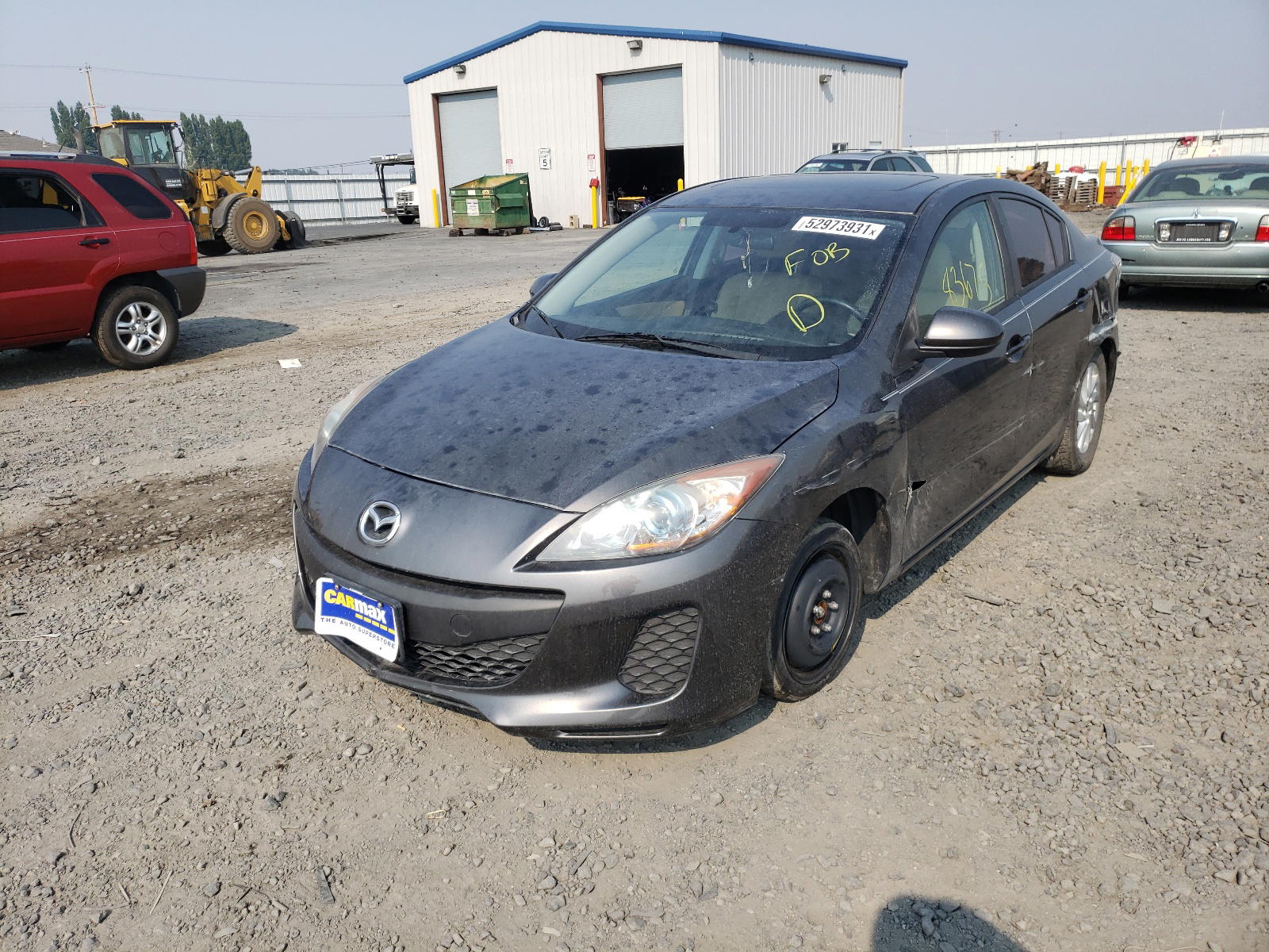Photo 2 from auction – 2013 MAZDA 3 I with VIN JM1BL1V72D1718693