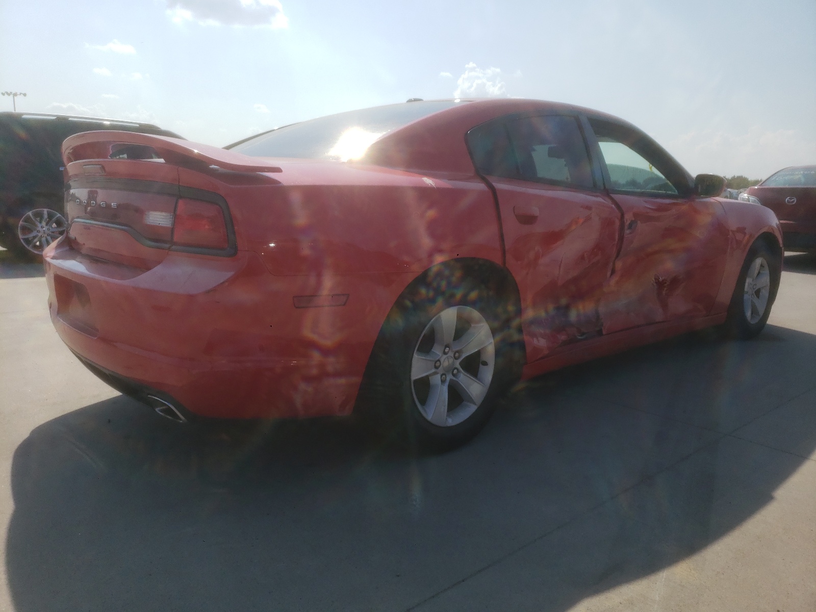 Photo 4 from auction – 2014 DODGE CHARGER SX with VIN 2C3CDXHG3EH138036