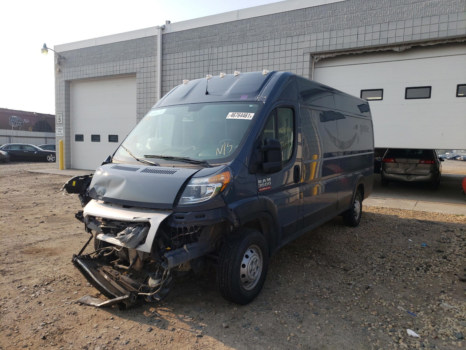 Photo 2 from auction – 2020 RAM PROMASTER with VIN 3C6URVJG5LE124655