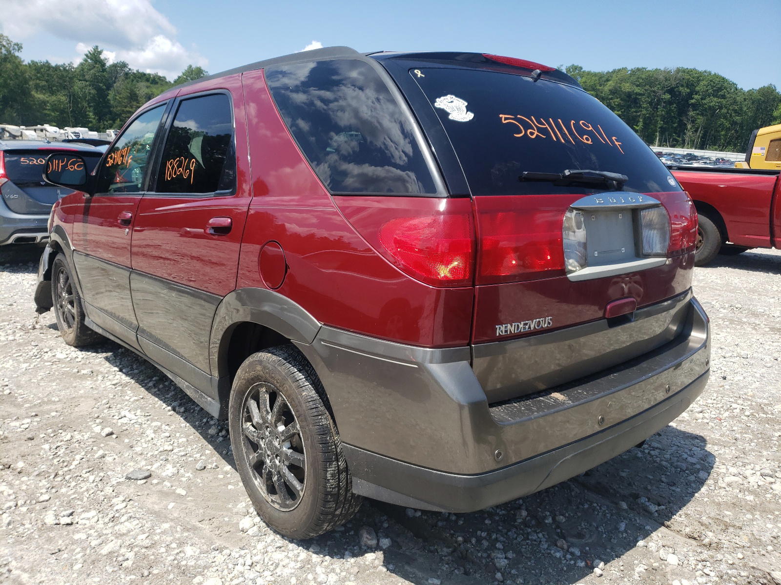 Photo 3 from auction – 2005 BUICK RENDEZVOUS with VIN 3G5DA03E35S561788