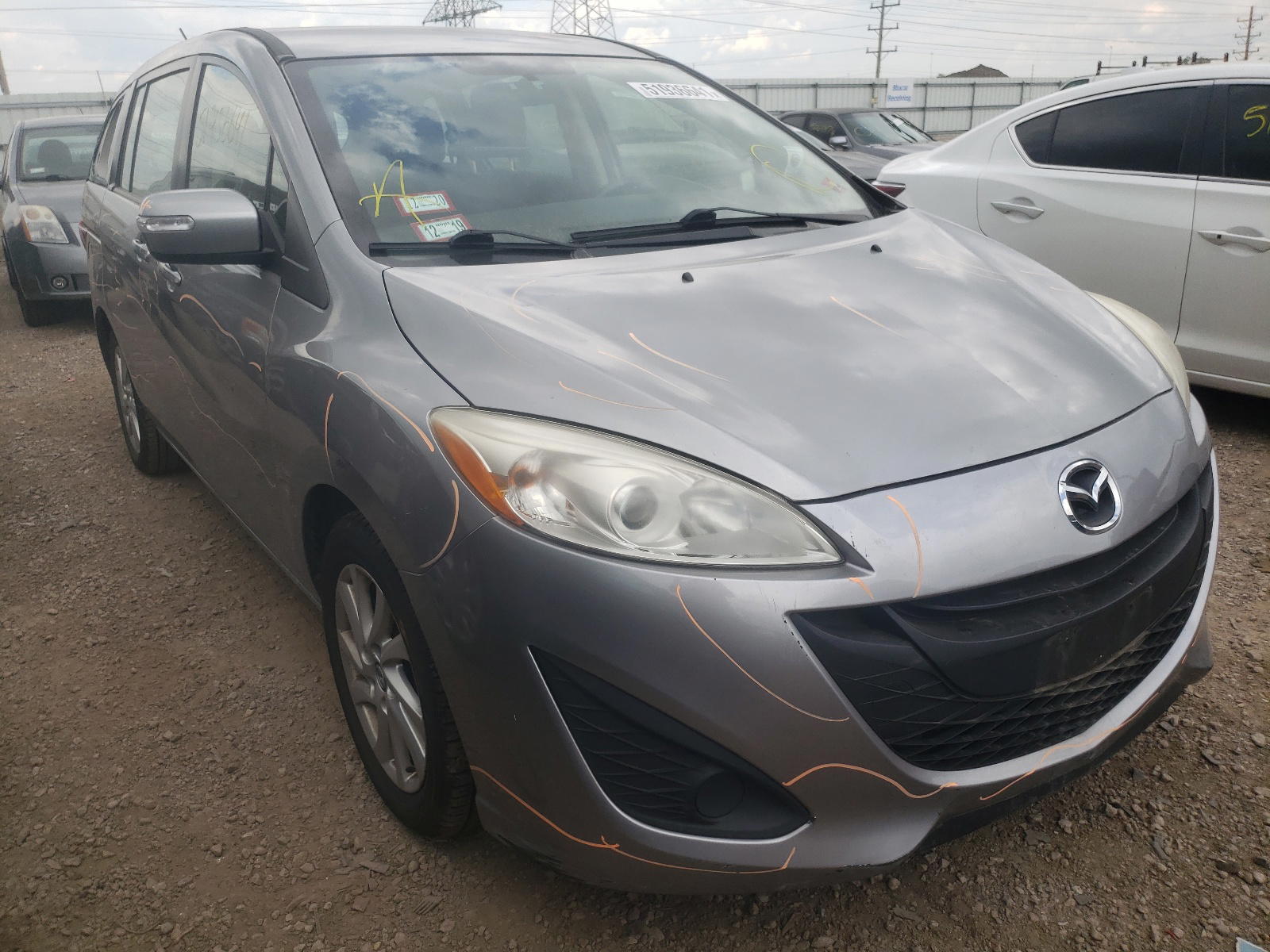 MAZDA 5 2013 with VIN JM1CW2BL4D0153520 - Photo from auction