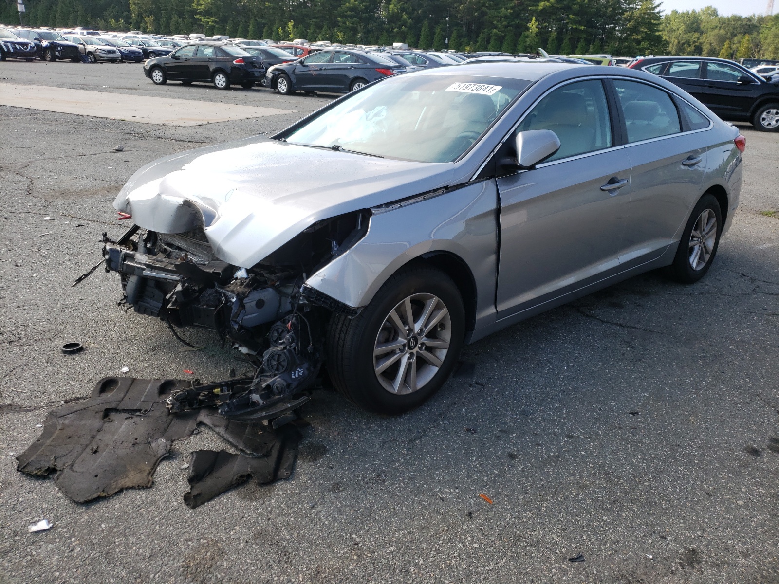 Photo 2 from auction – 2015 HYUNDAI SONATA SE with VIN 5NPE24AF1FH017055