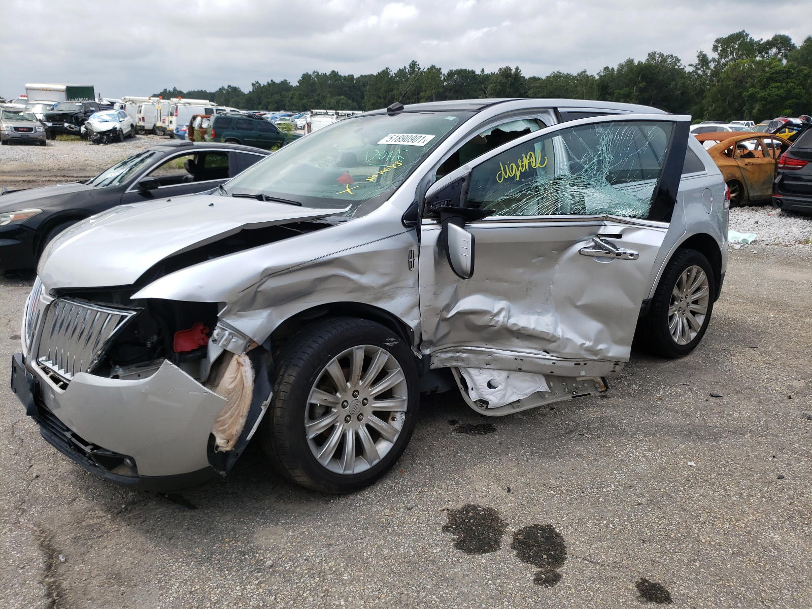 Photo 9 from auction – 2012 LINCOLN MKX with VIN 2LMDJ6JK0CBL11075