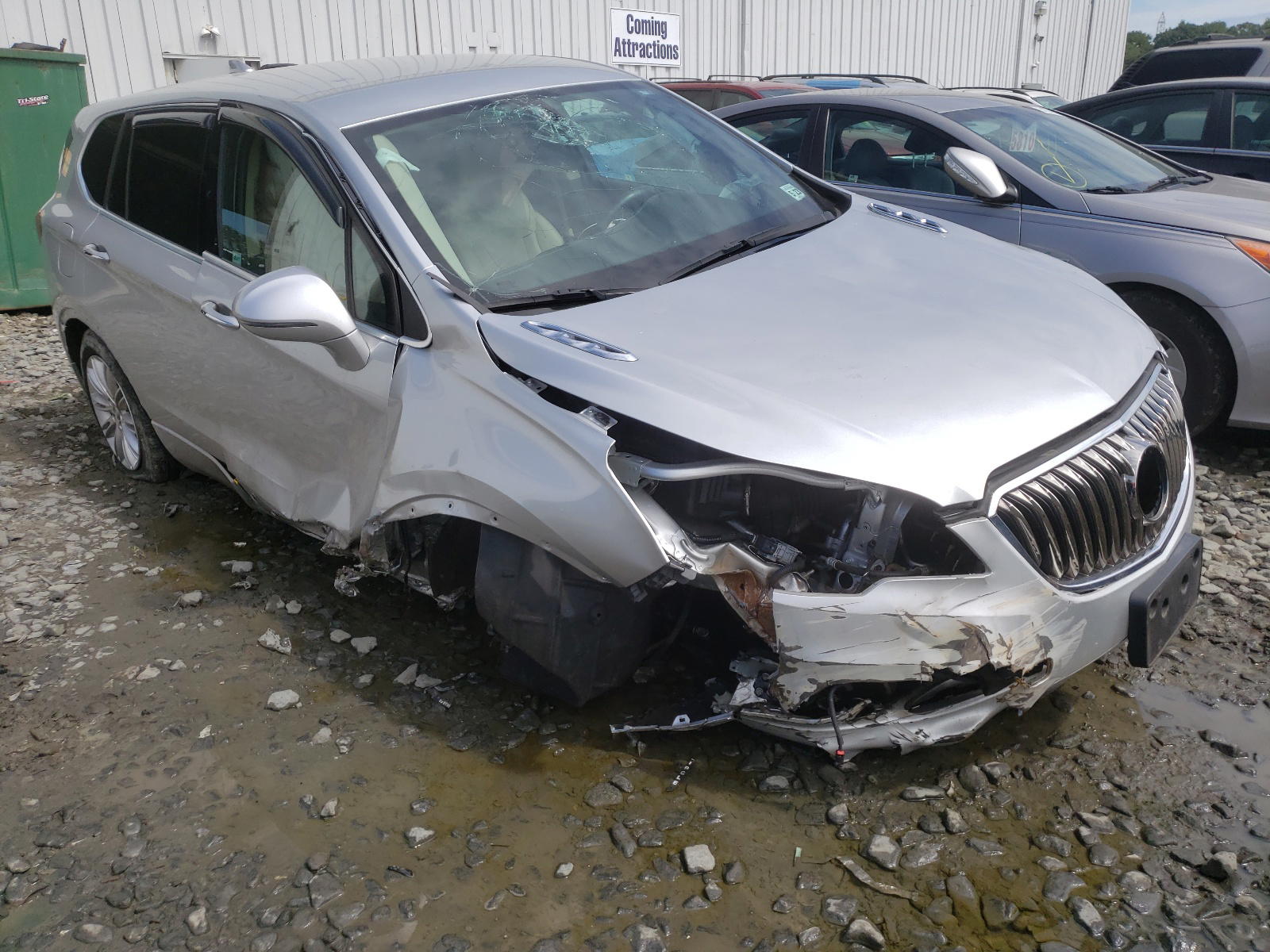 BUICK ENVISION P 2017 with VIN LRBFXASA0HD046707 - Photo from auction