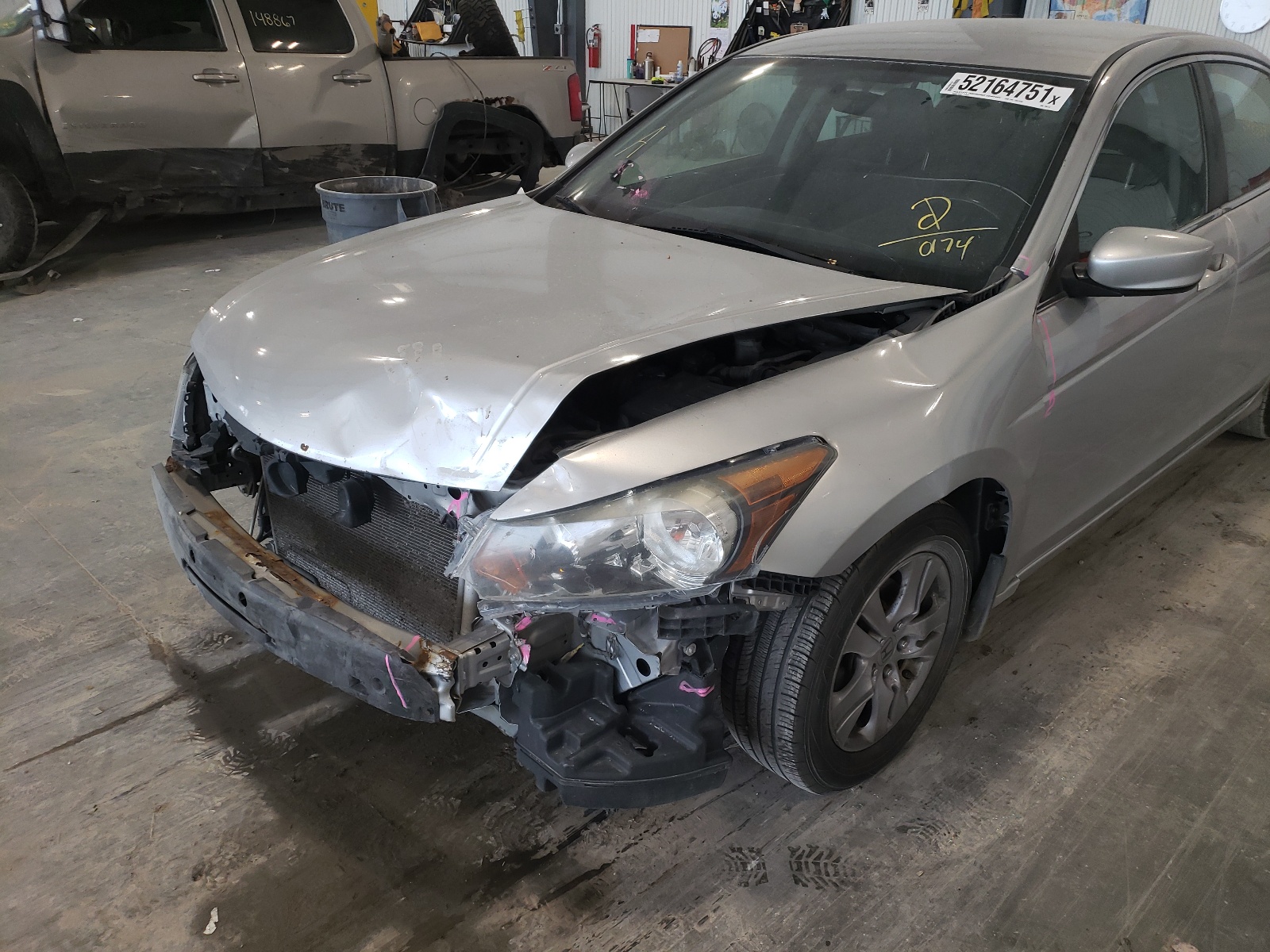 Photo 9 from auction – 2012 HONDA ACCORD SE with VIN 1HGCP2F62CA150174