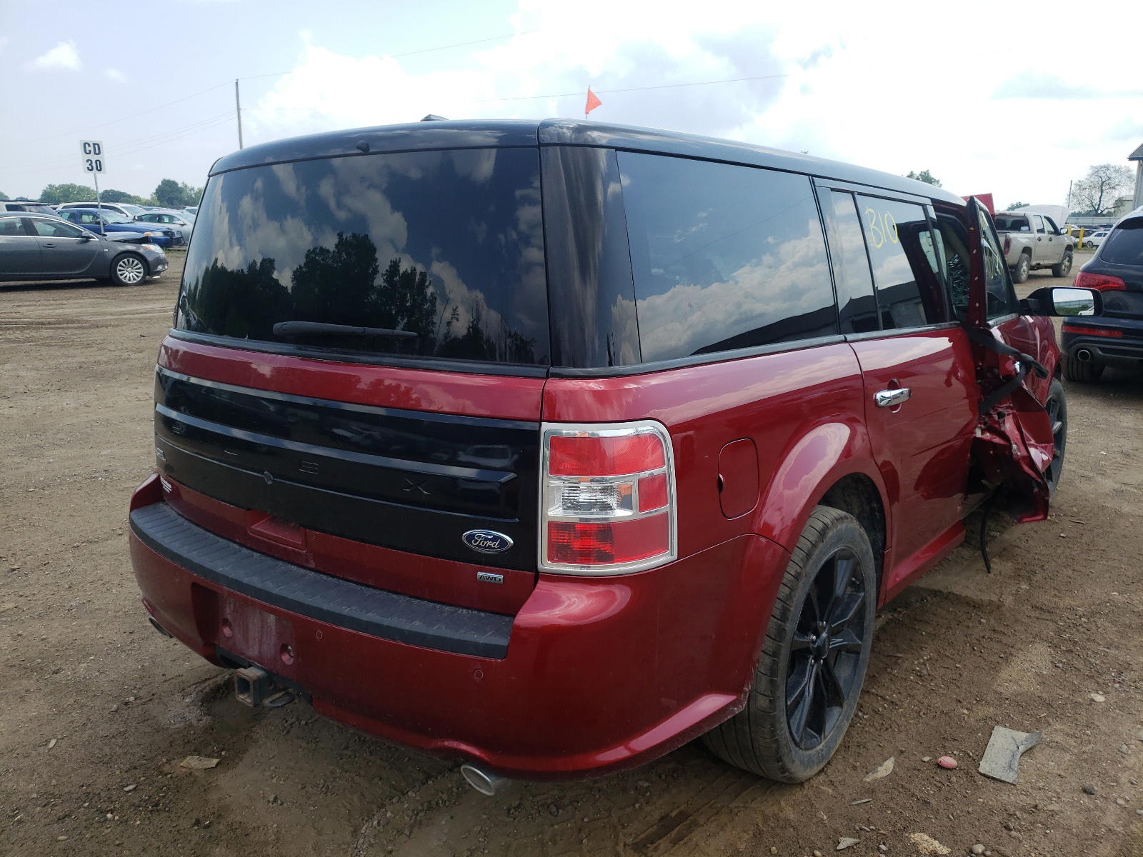 Photo 4 from auction – 2018 FORD FLEX SEL with VIN 2FMHK6C81JBA03129
