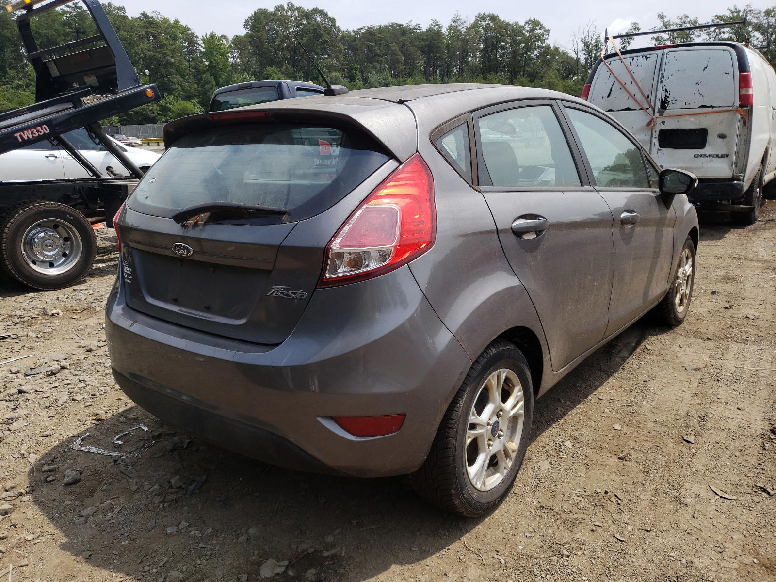 Photo 4 from auction – 2014 FORD FIESTA with VIN 3FADP4EJ1EM194666