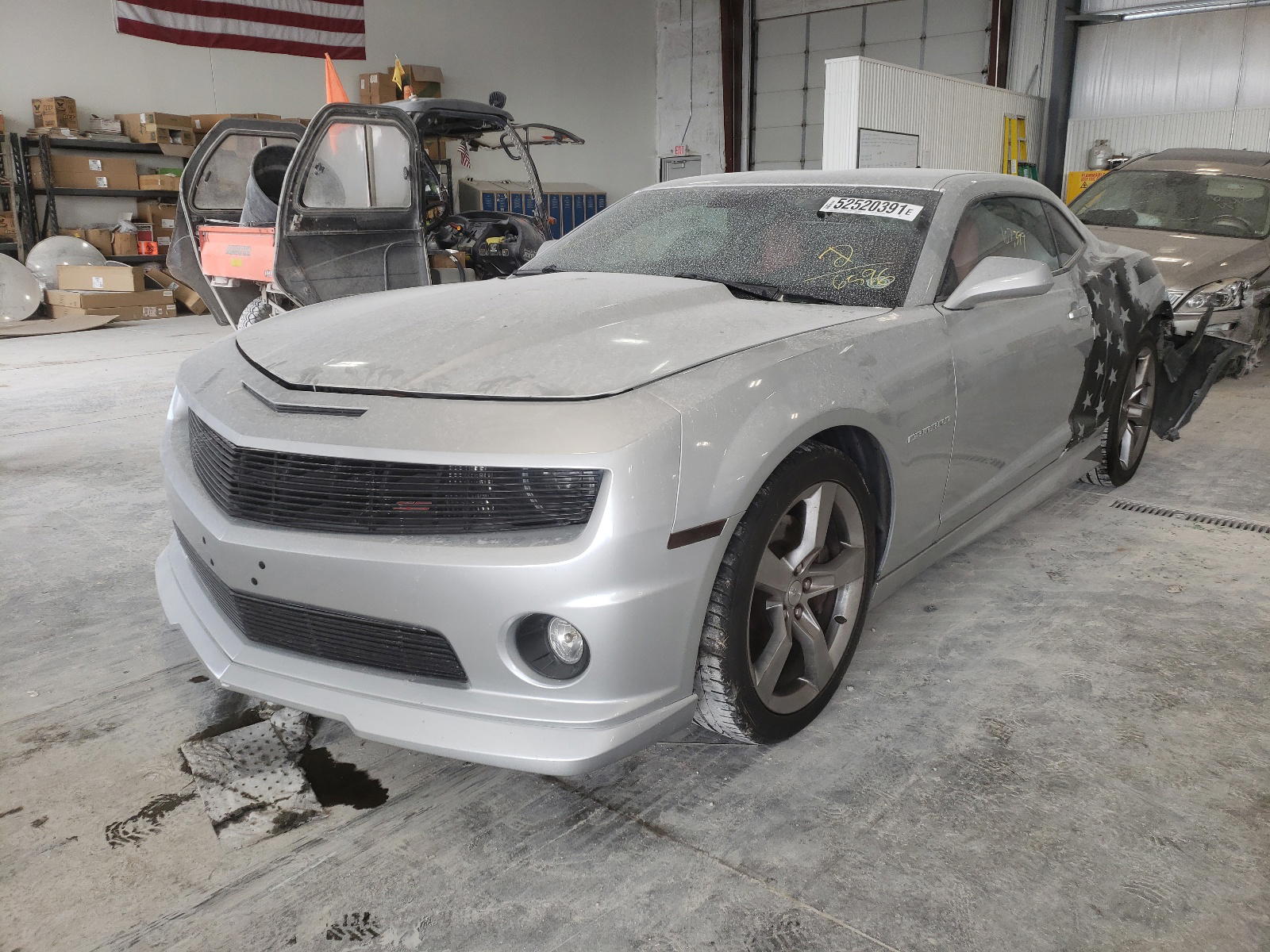 Photo 2 from auction – 2010 CHEVROLET CAMERO with VIN 2G1FT1EW6A9116596