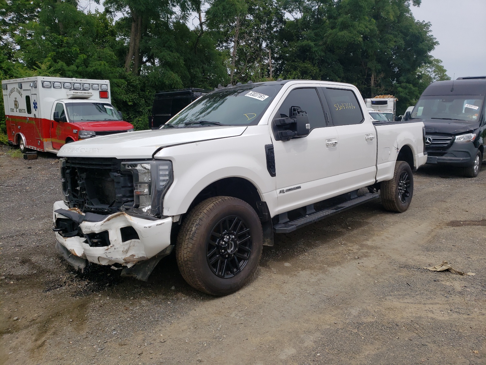 Photo 2 from auction – 2019 FORD F250 SUPER with VIN 1FT7W2BT9KEE17526