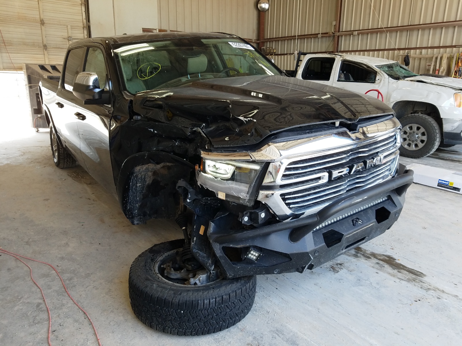 Photo 1 from auction – 2021 RAM 1500 LARAM with VIN 1C6SRFRM7MN500504