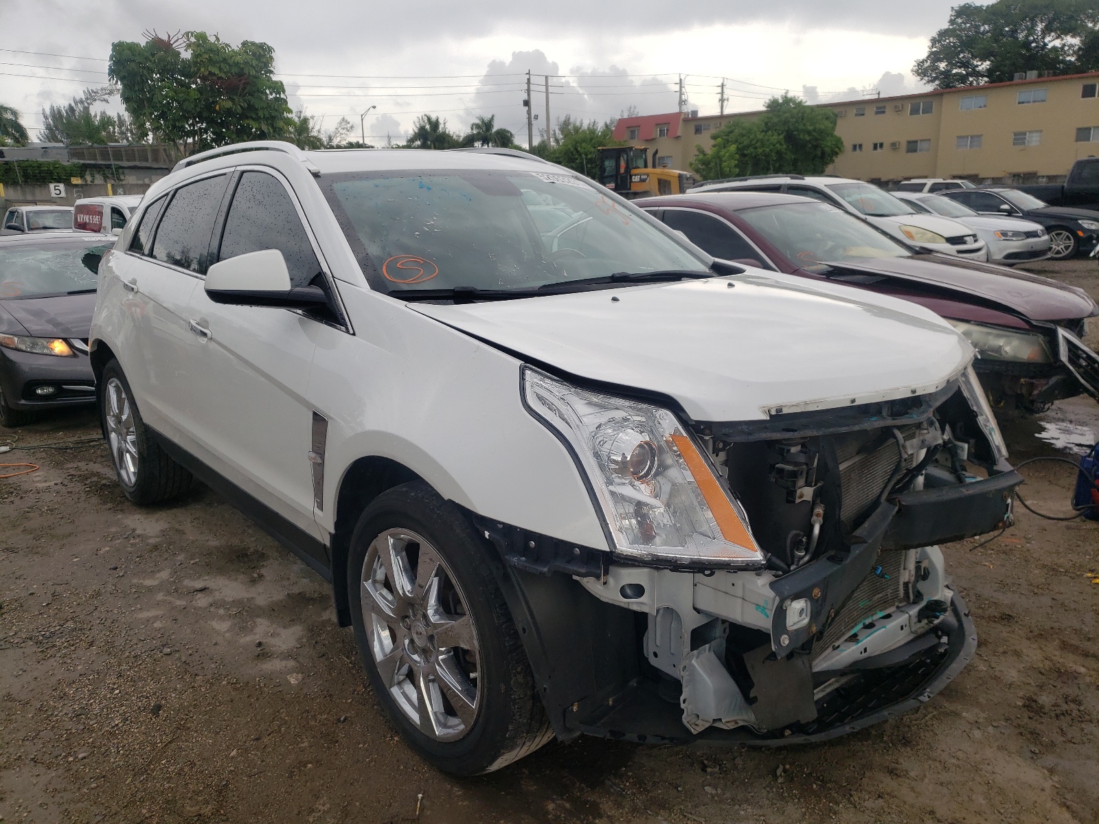 CADILLAC SRX PERFOR 2011 with VIN 3GYFNBEY4BS594264 - Photo from auction