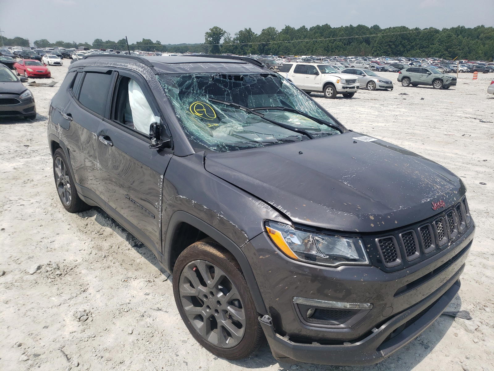 Photo 9 from auction – 2021 JEEP COMPASS 80 with VIN 3C4NJCEB0MT542352