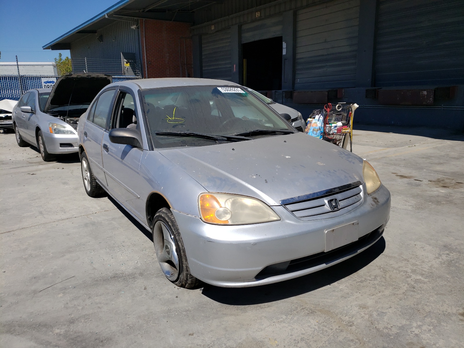 Photo 1 from auction – 2001 HONDA CIVIC LX with VIN 1HGES15521L035280