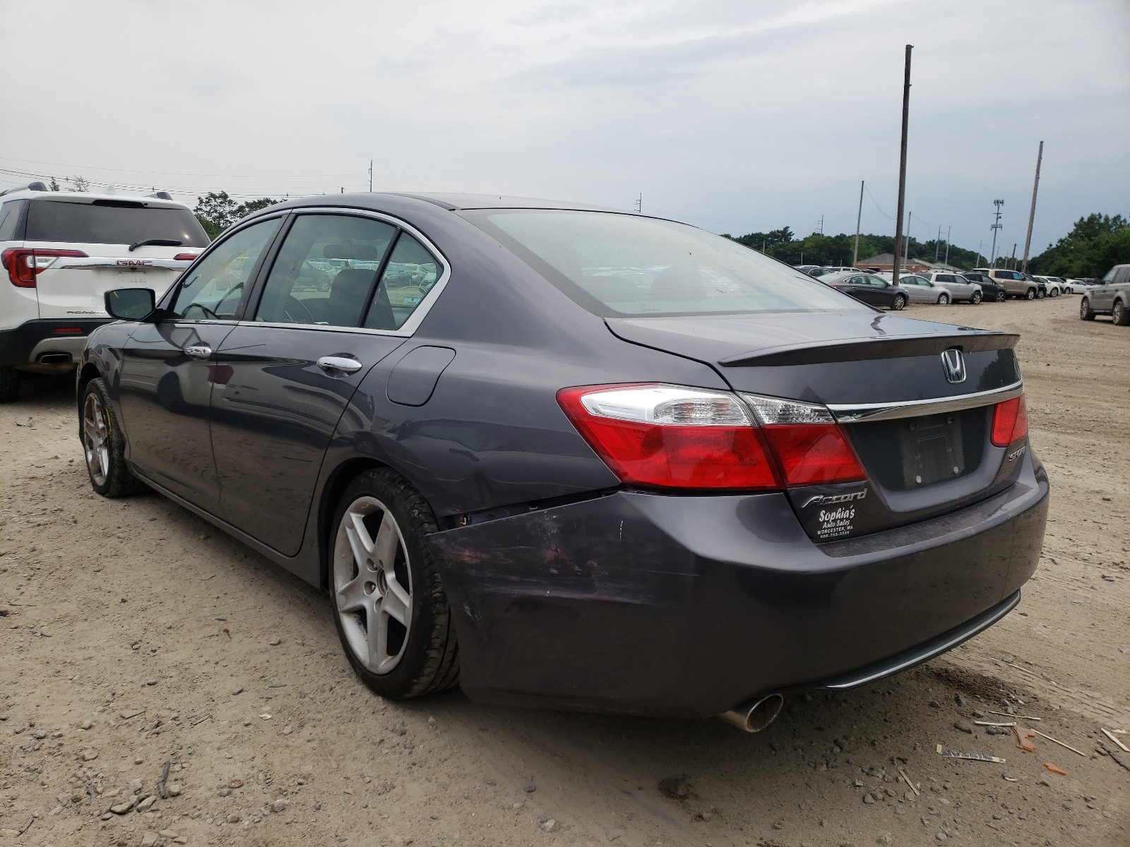 Photo 3 from auction – 2014 HONDA ACCORD SPO with VIN 1HGCR2F59EA275631