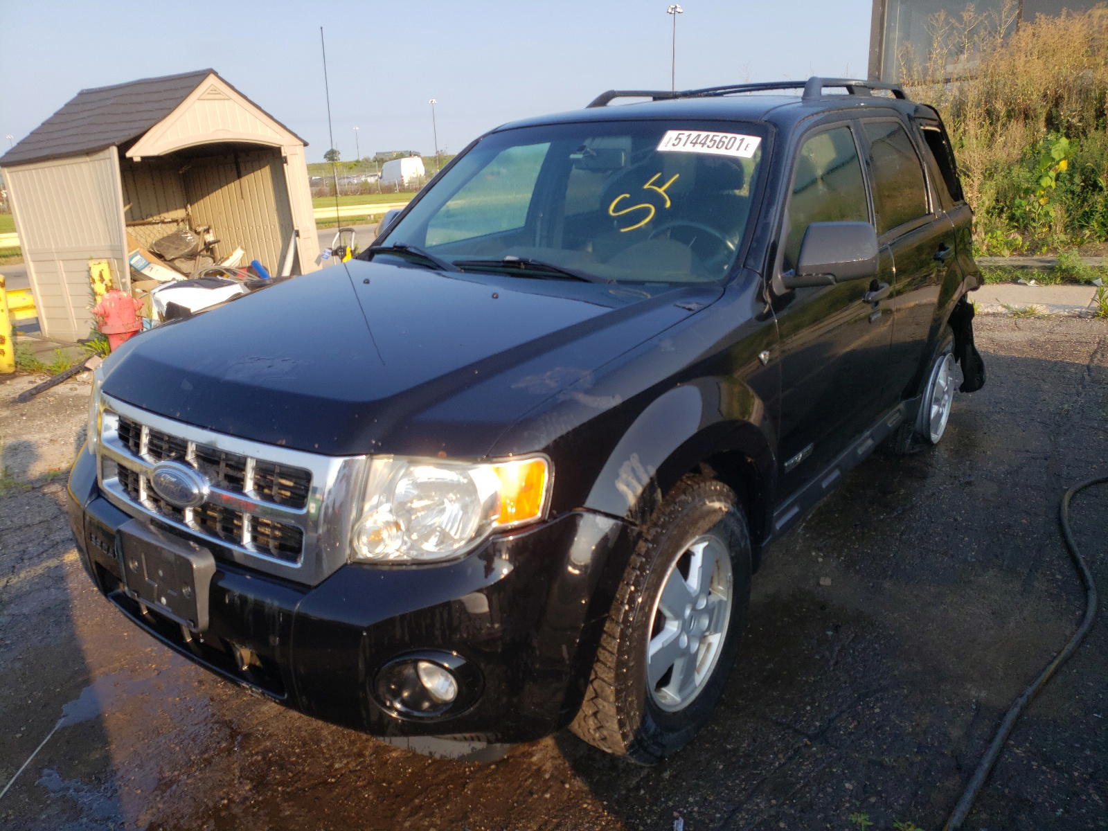 Photo 2 from auction – 2008 FORD ESCAPE XLT with VIN 1FMCU93168KD38797
