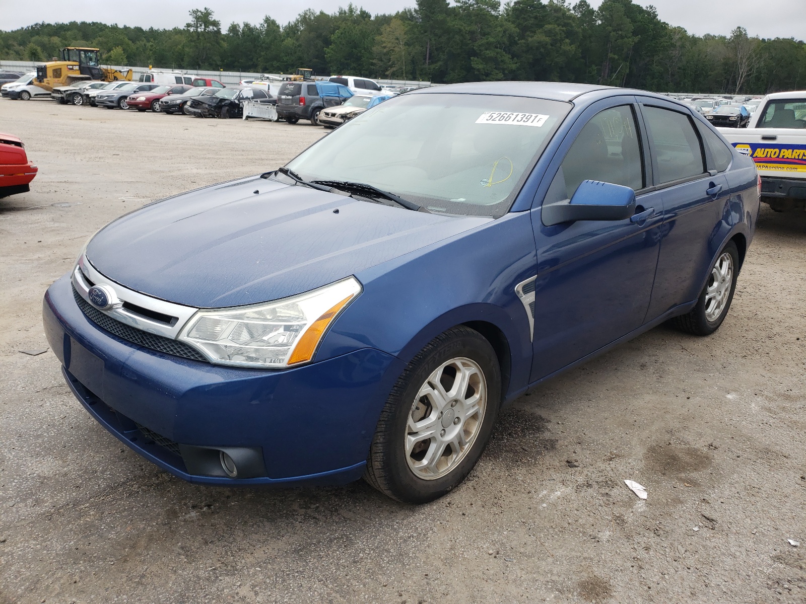 Photo 2 from auction – 2008 FORD FOCUS SE with VIN 1FAHP35NX8W286555