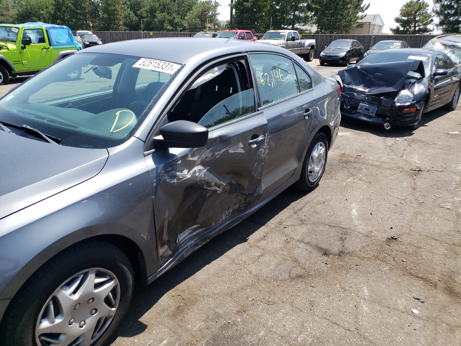 Photo 9 from auction – 2011 VOLKSWAGEN JETTA BASE with VIN 3VW2K7AJXBM384935