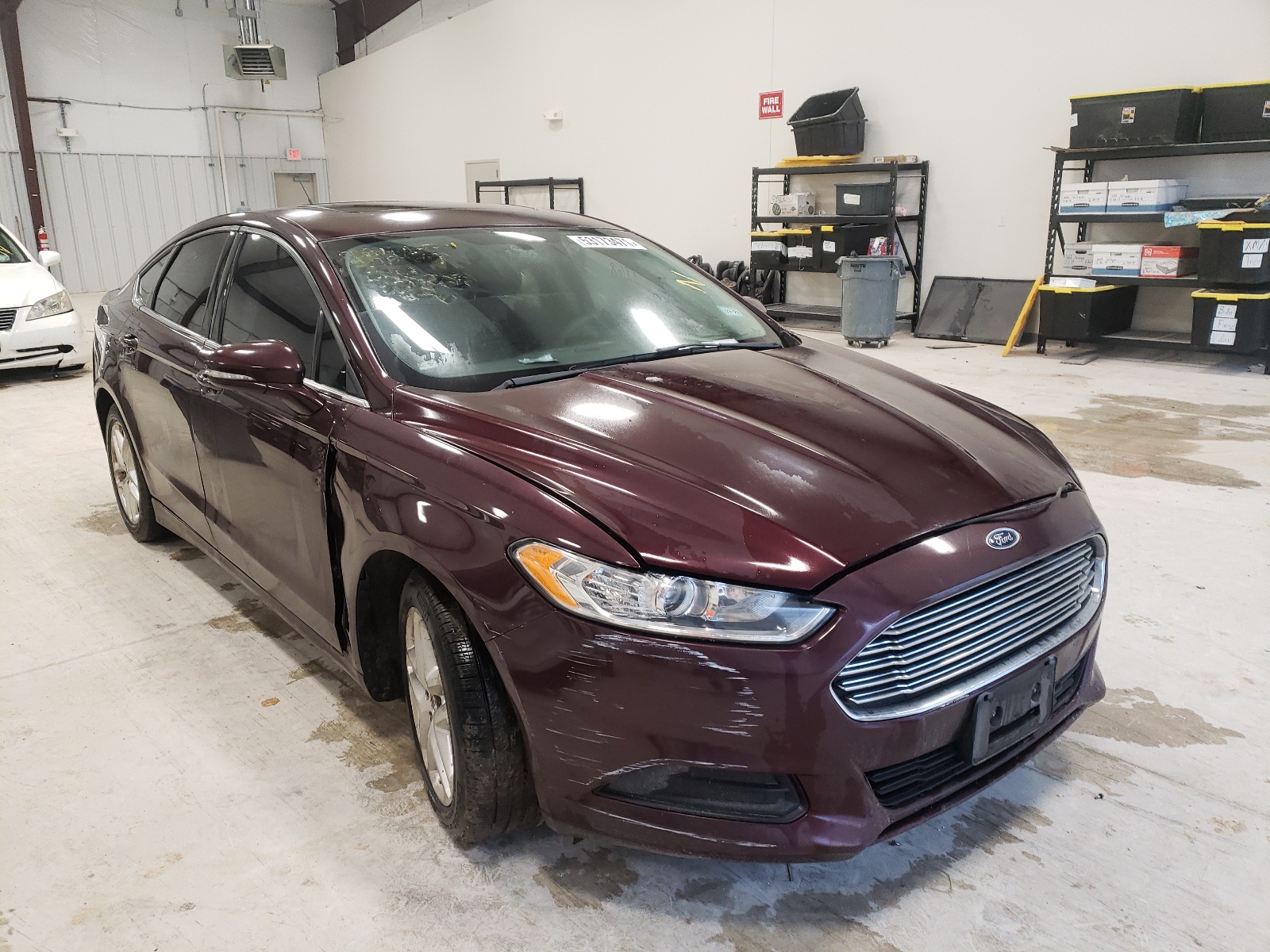 FORD FUSION SE 2013 with VIN 3FA6P0HR5DR323397 - Photo from auction