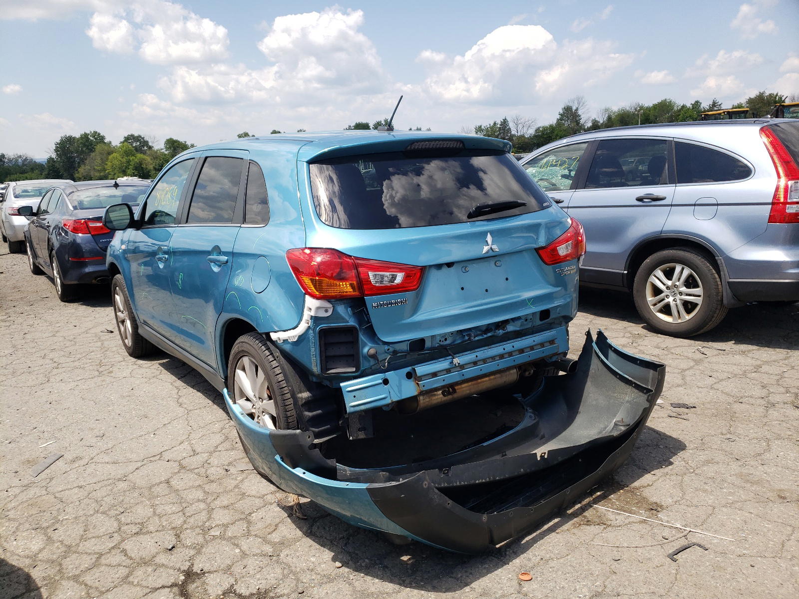 Photo 3 from auction – 2014 MITSUBISHI OUTLANDER with VIN 4A4AR4AU3EE011919