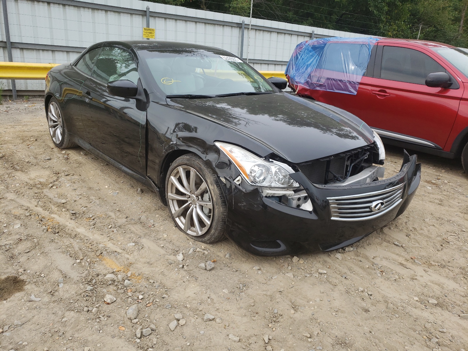 INFINITI G37 BASE 2010 with VIN JN1CV6FE8AM350512 - Photo from auction