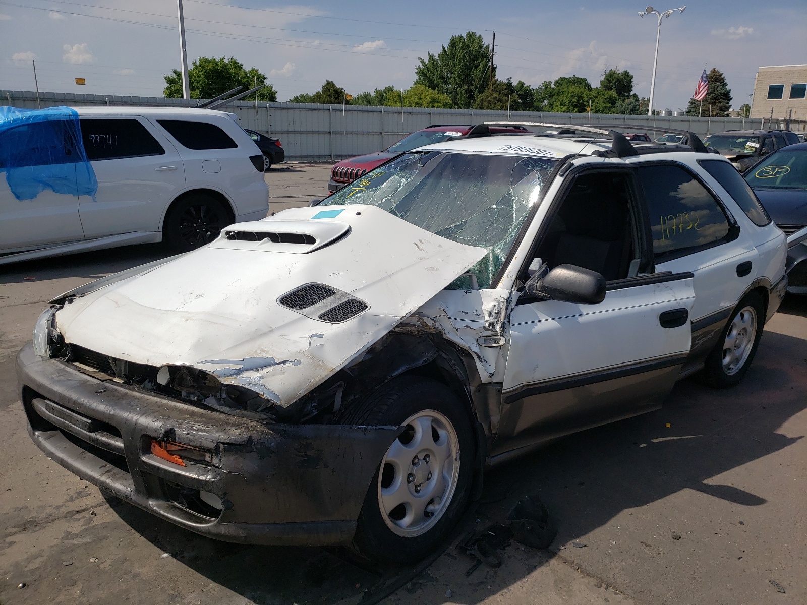 Photo 2 from auction – 1998 SUBARU IMPREZA OU with VIN JF1GF4854WH805584